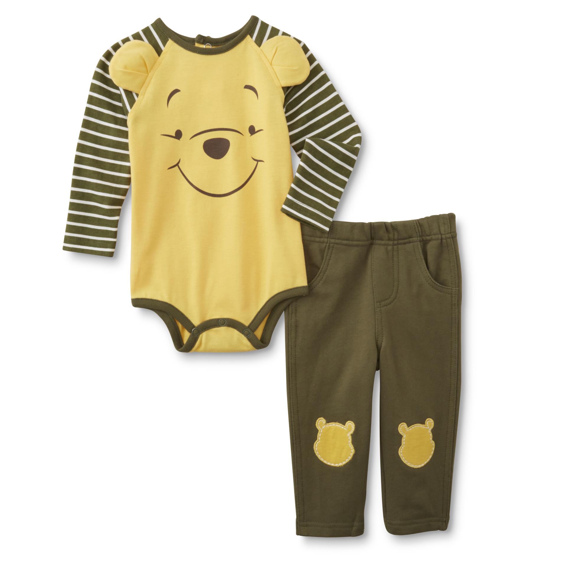 Disney Winnie The Pooh Newborn & Infant Boy's Bodysuit & Pants