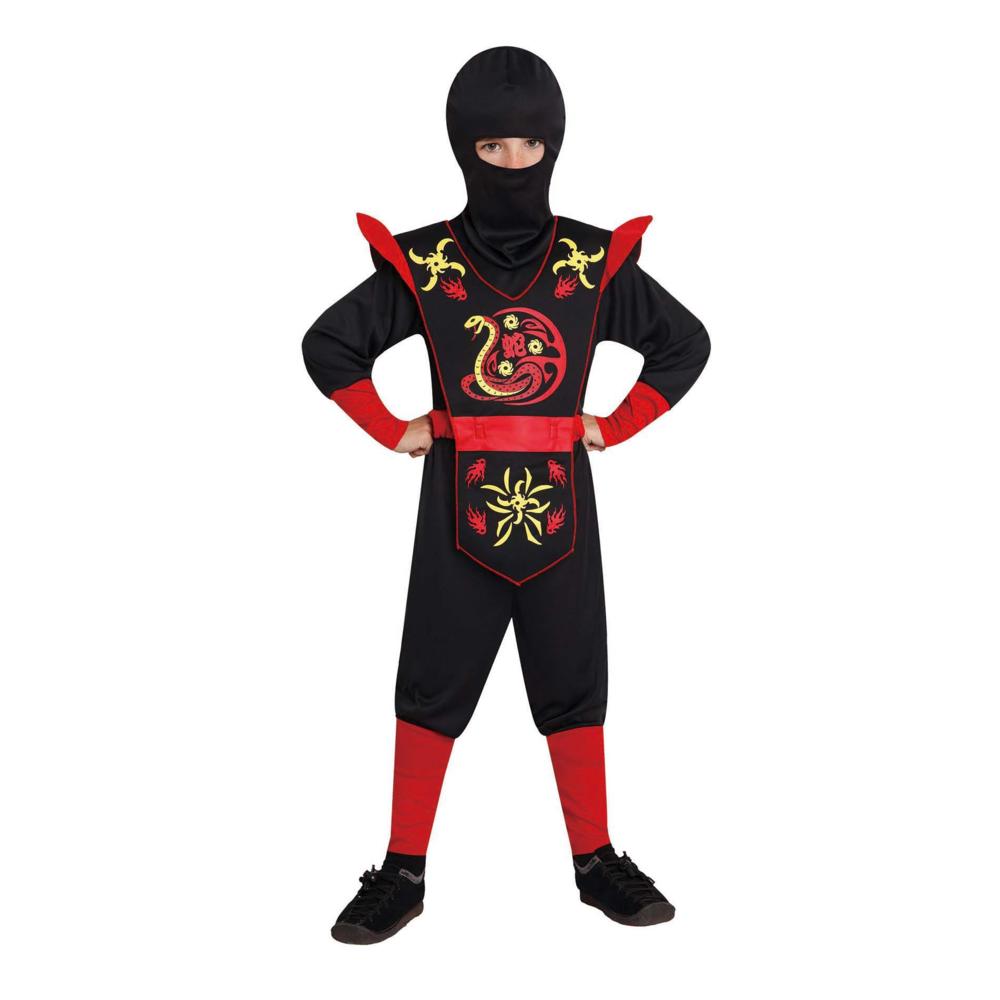 Totally Ghoul Halloween Fire Ninja Costume