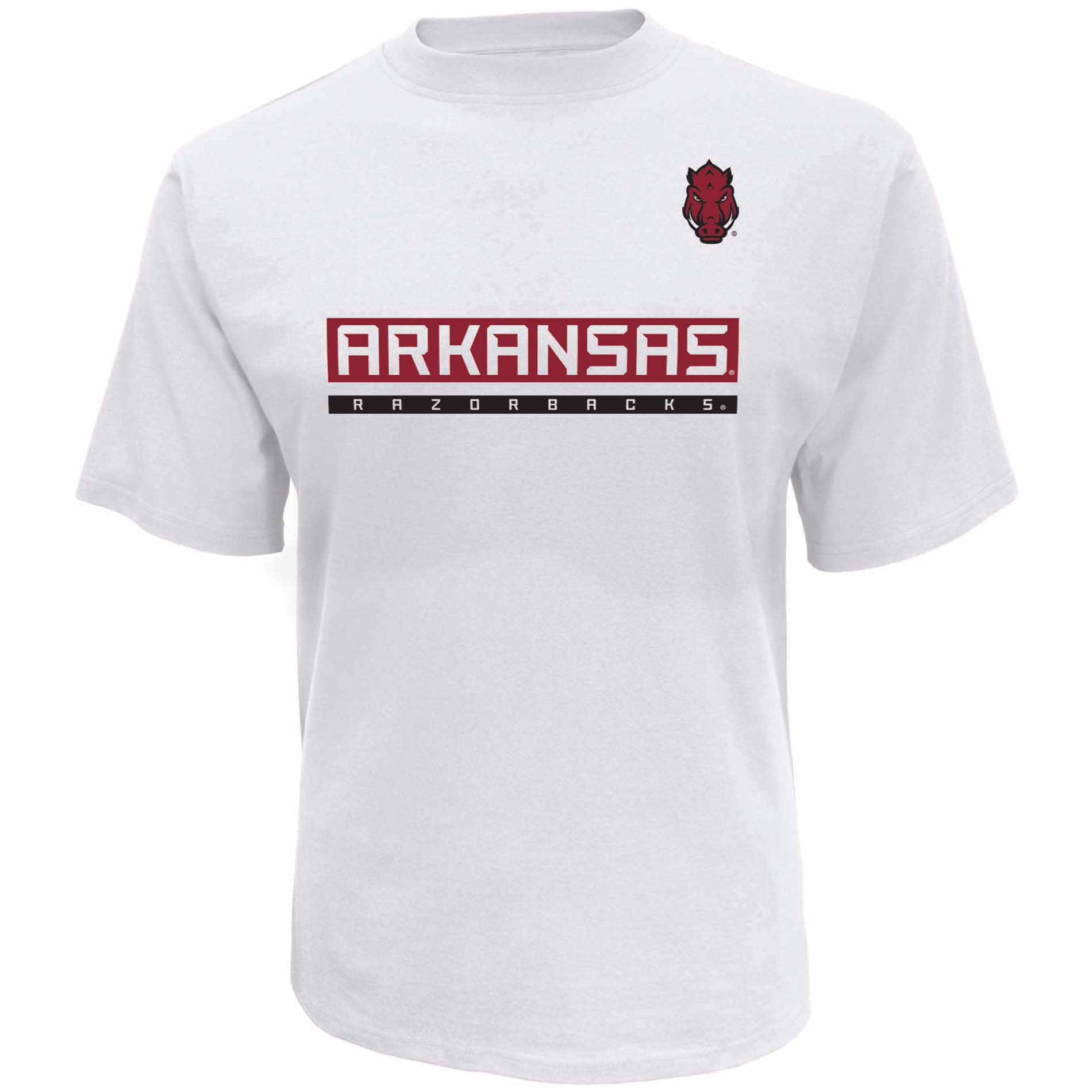 NCAA Men&#8217;s Short-Sleeve Crew T-Shirt - Arkansas Razorbacks