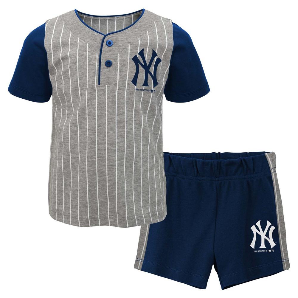 MLB Toddler Boys&#8217; T-Shirt & Shorts Set - New York Yankees