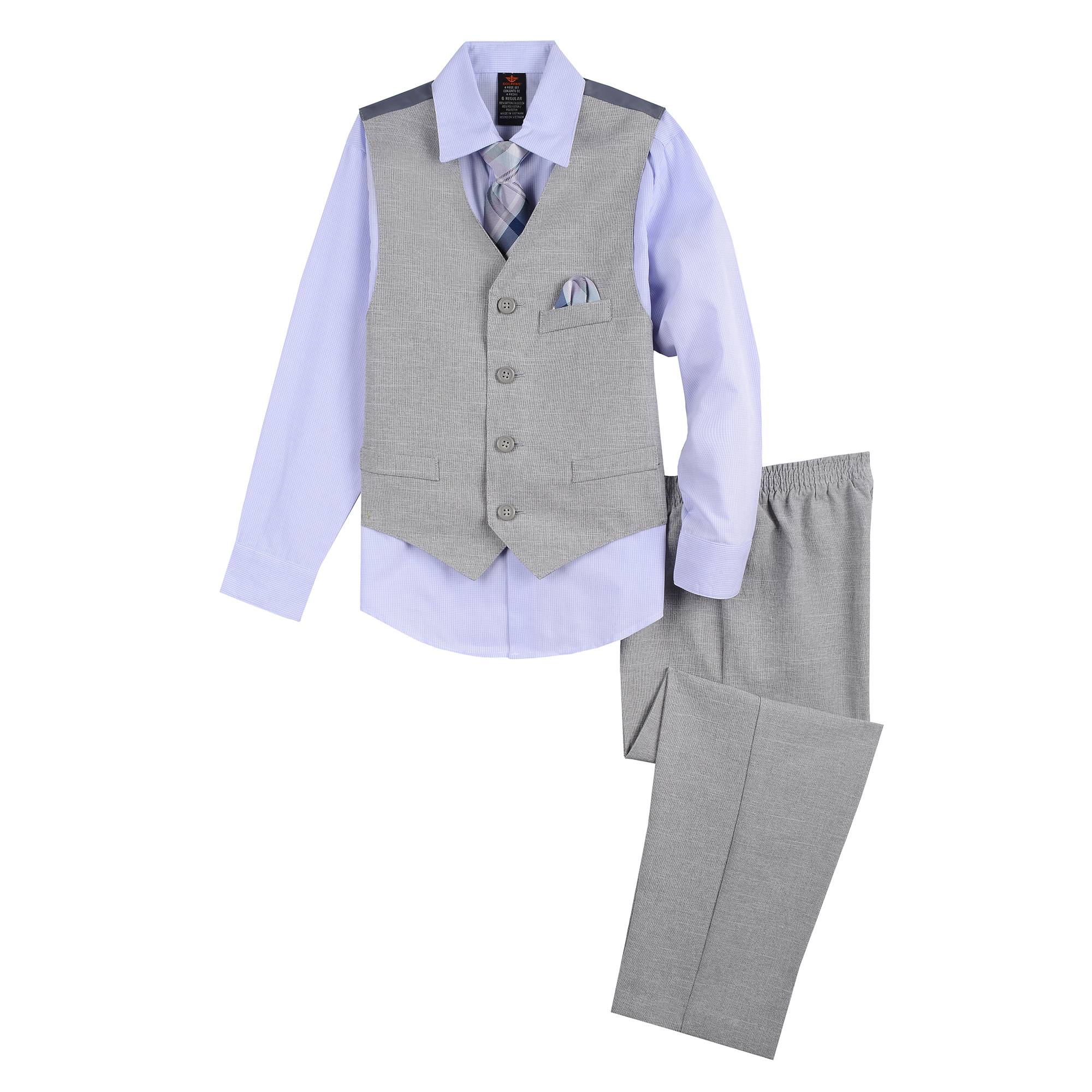 Dockers Infant & Toddler Boy's Necktie, Vest, Dress Shirt & Pants