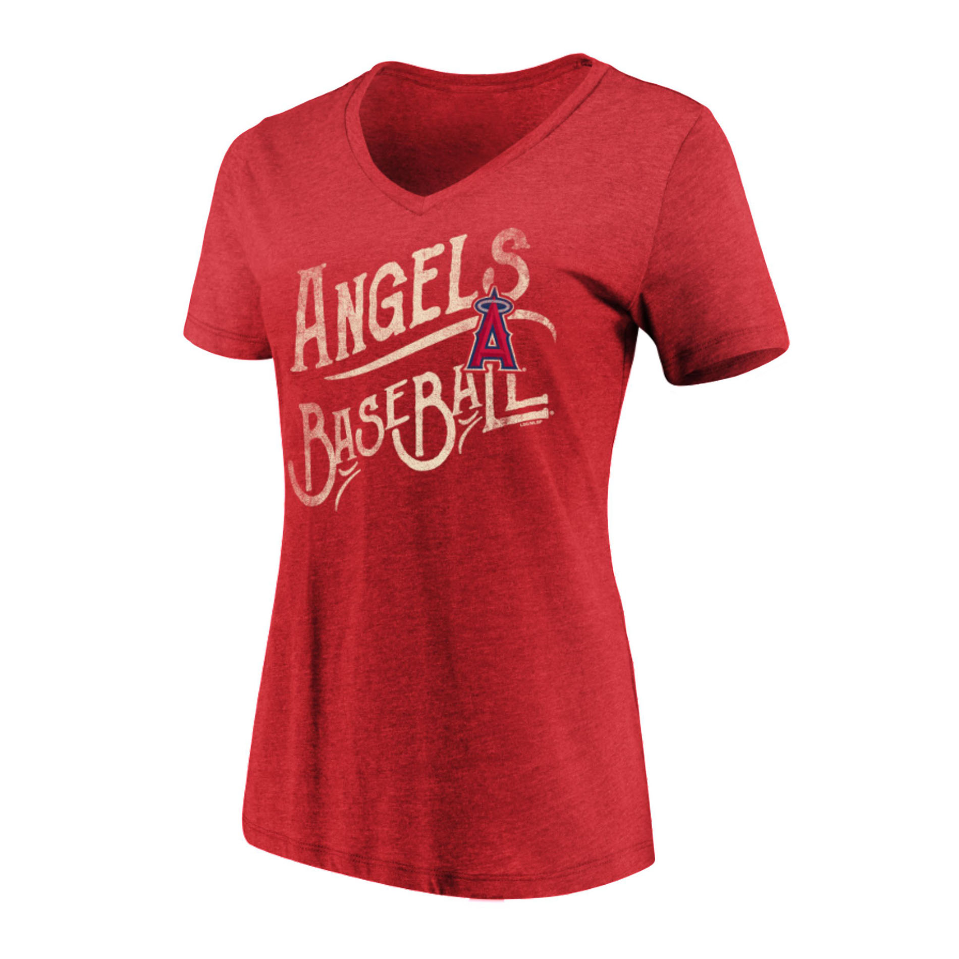 MLB Women&#8217;s Los Angeles Angels V-Neck T-Shirt