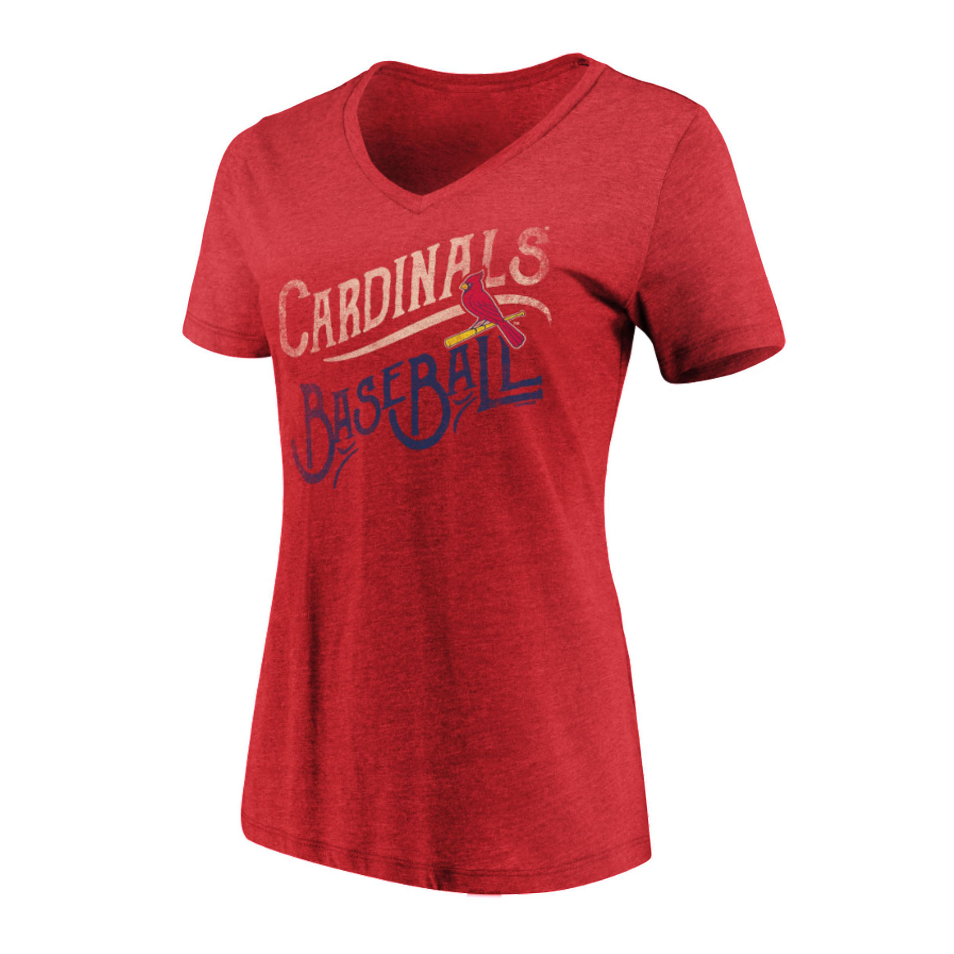 MLB Women&#8217;s St. Louis Cardinals V-Neck T-Shirt
