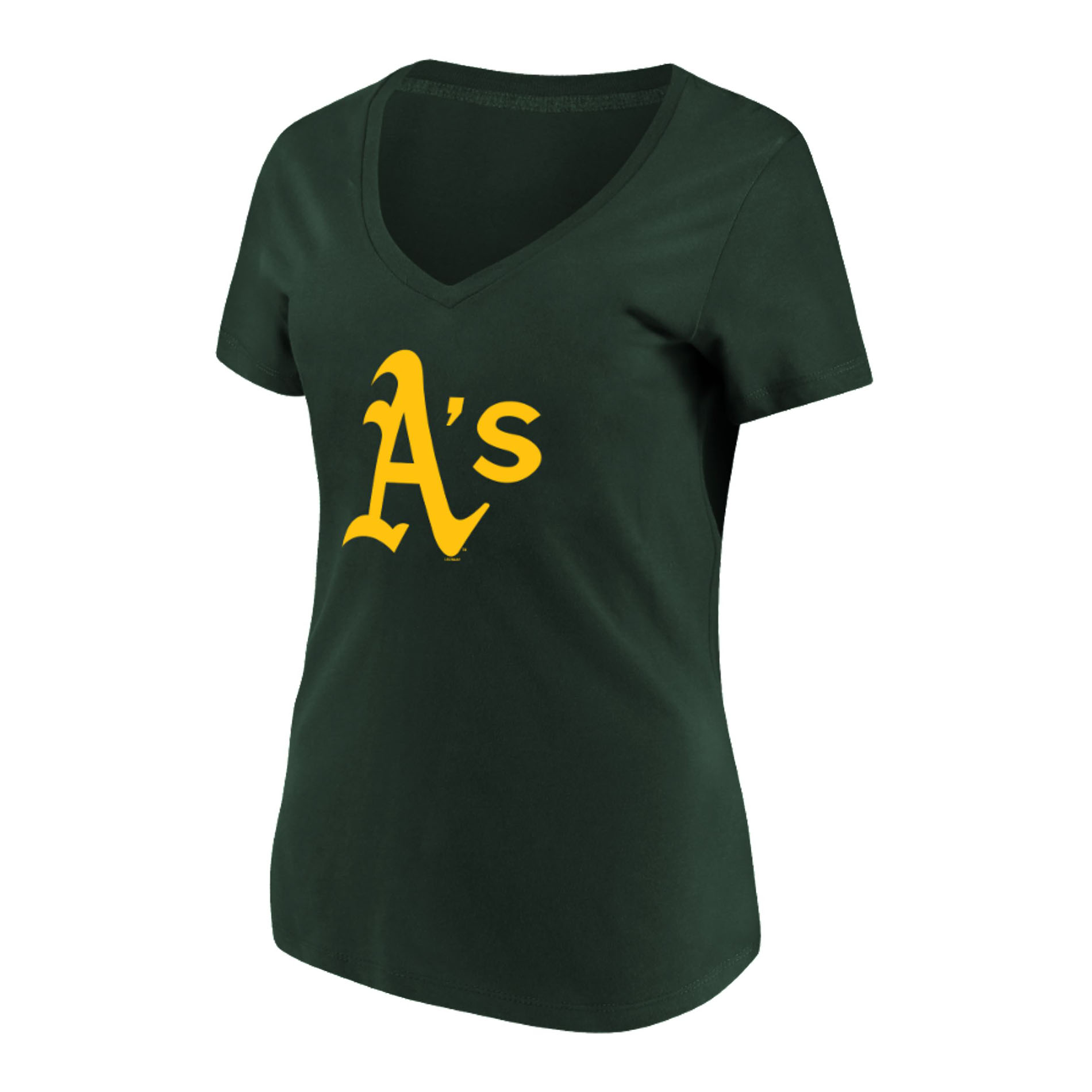 MLB Women&#8217;s Oakland Athletics V-Neck T-Shirt
