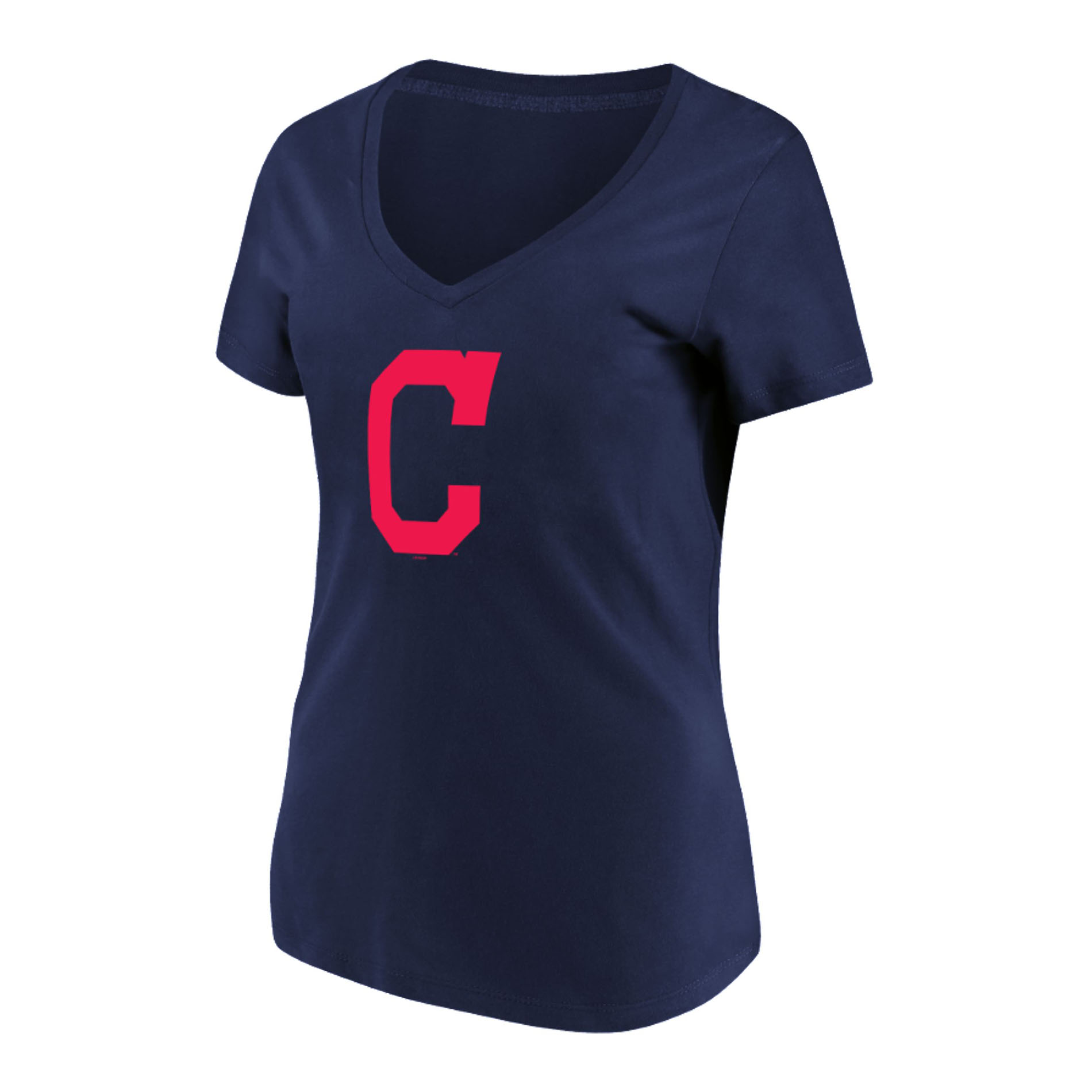 MLB Women&#8217;s Cleveland Indians V-Neck T-Shirt