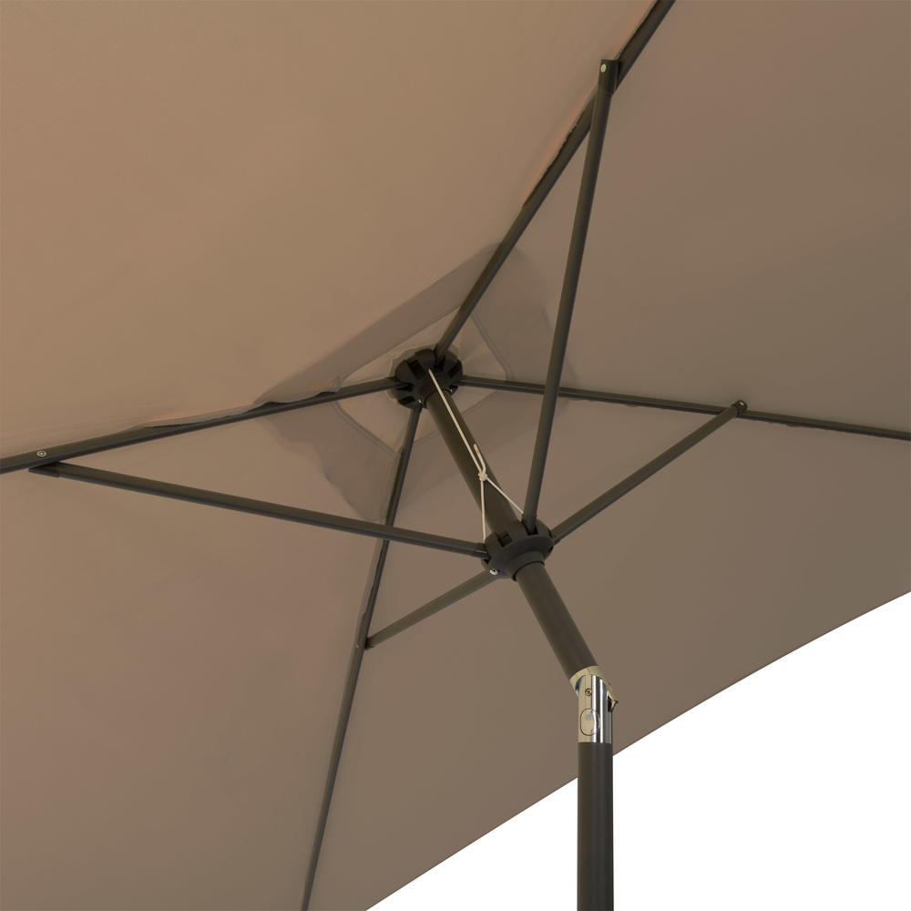 CorLiving  9ft Square Tilting Patio Umbrella