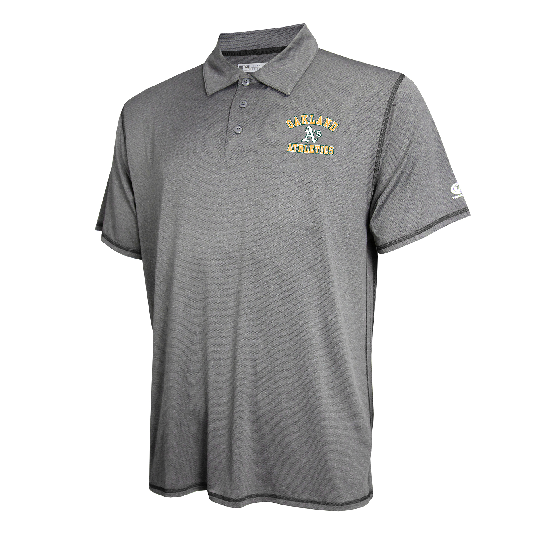 MLB Men&#8217;s Short-Sleeve Polo Shirt - Oakland Athletics