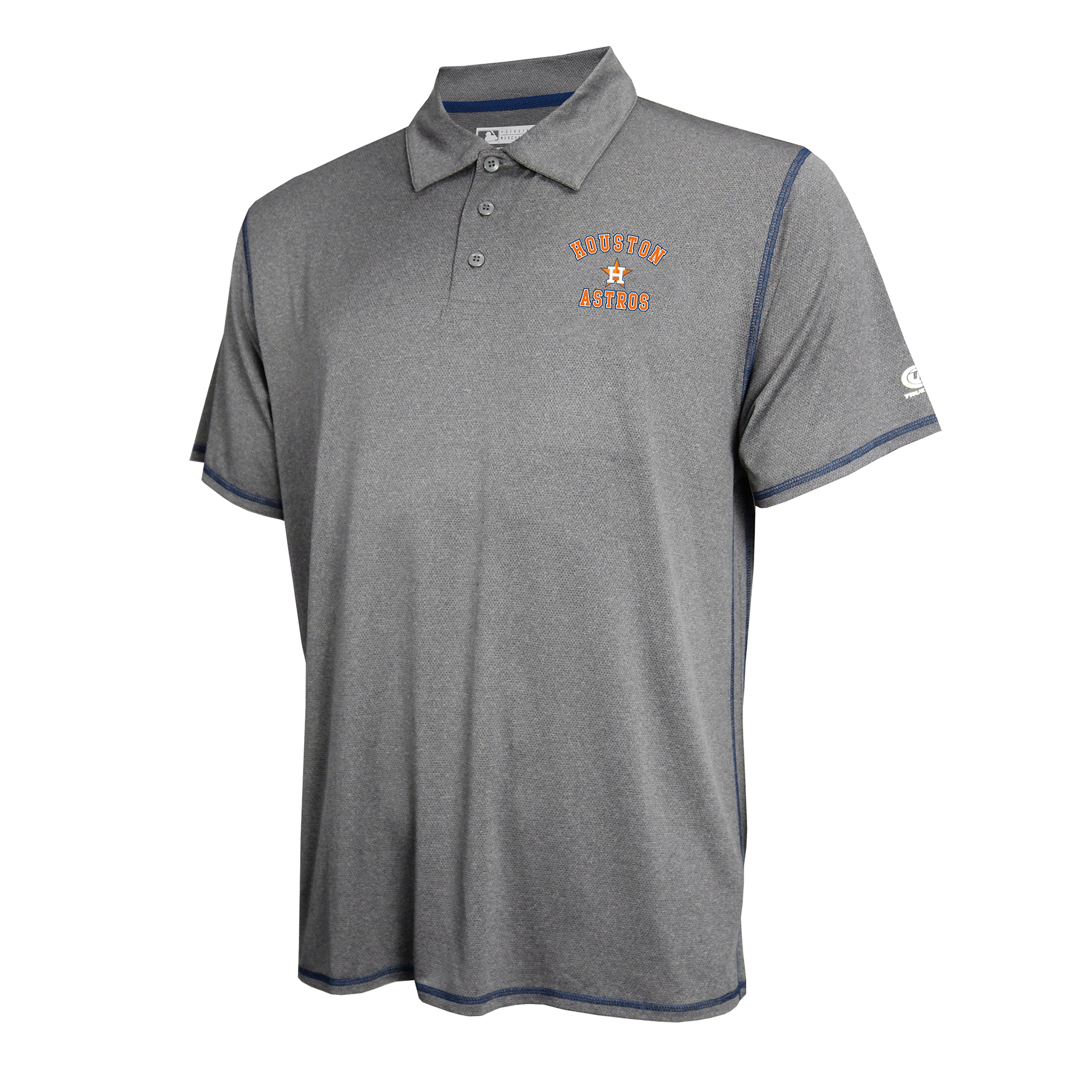 petite MLB Men’s Short-Sleeve Polo Shirt - Houston Astros, Size: Medium petite MLB Men’s Short-Sleeve Polo Shirt - Houston Astros, Size: Medium