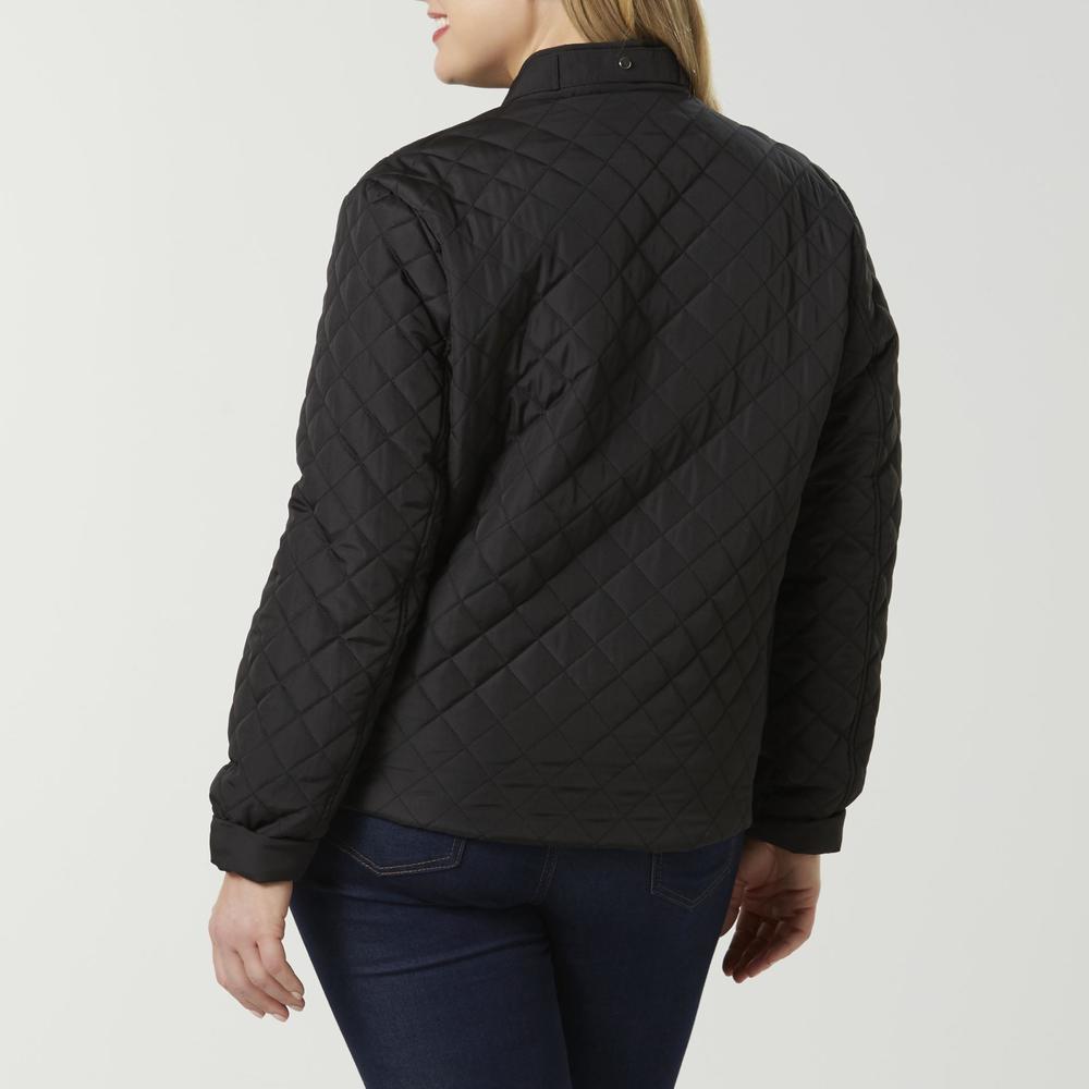 Women's Plus Quilted Jacket