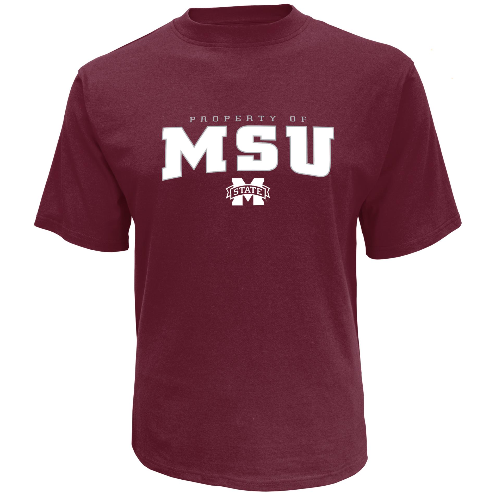 NCAA Men's T-Shirt - Mississippi State University Bulldogs
