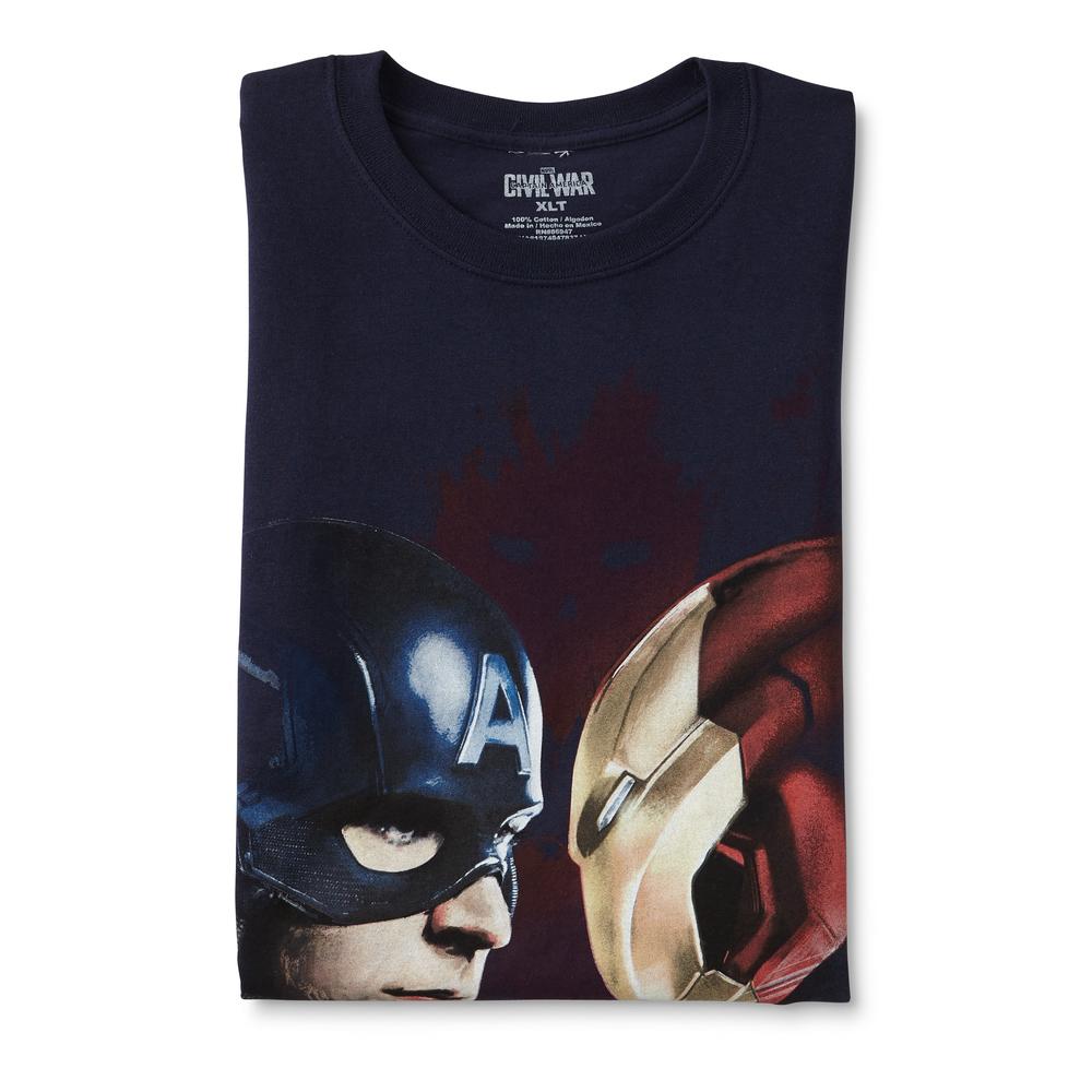 Marvel Captain America: Civil War Men's Big & Tall T-Shirt - Choose