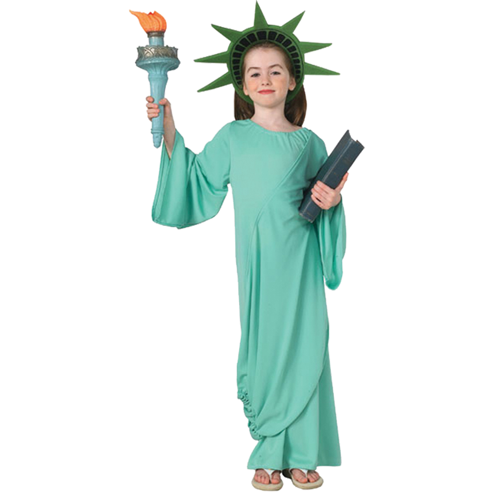 Girls Statue Of Liberty Halloween Costume