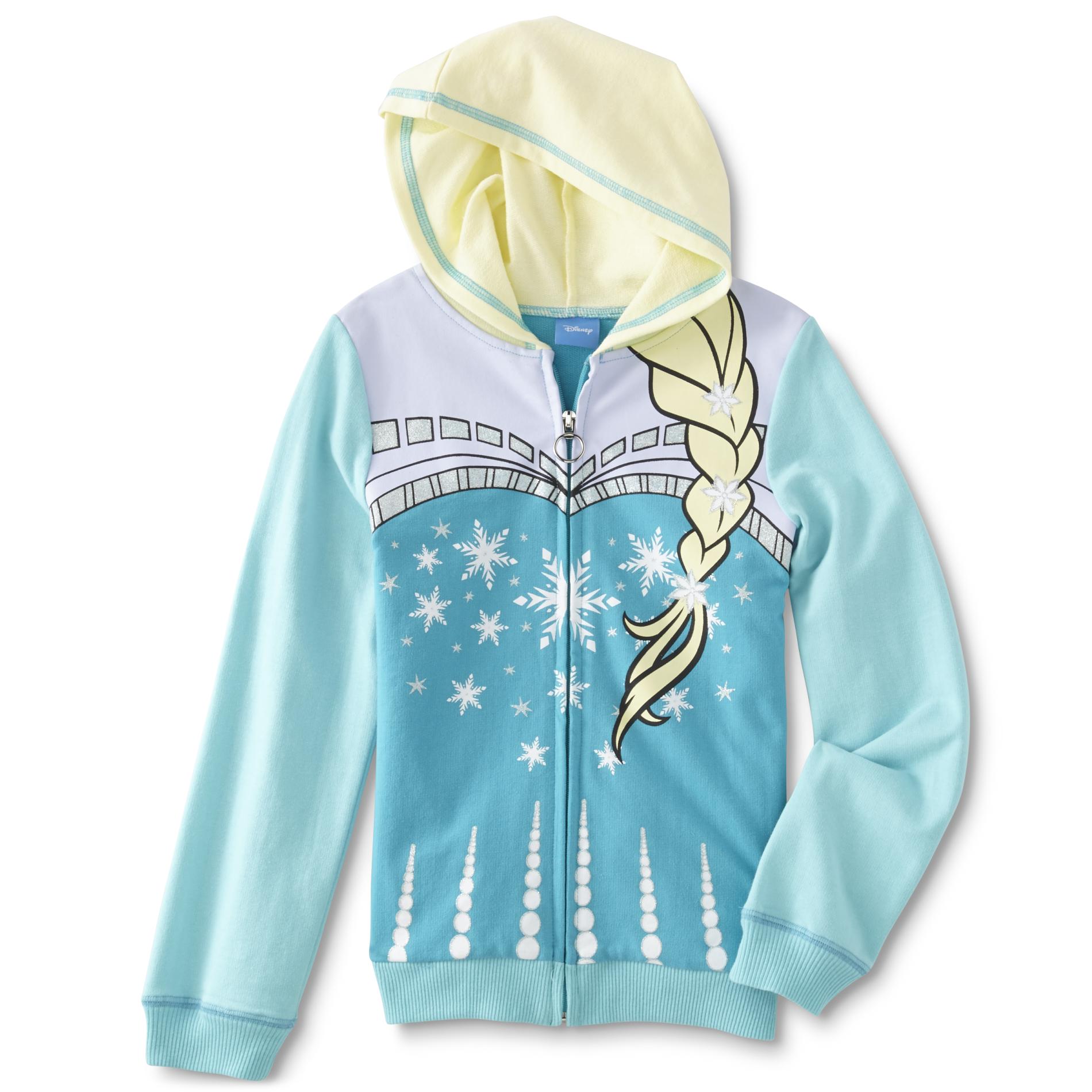 Disney Frozen Girl's Hoodie Jacket Elsa