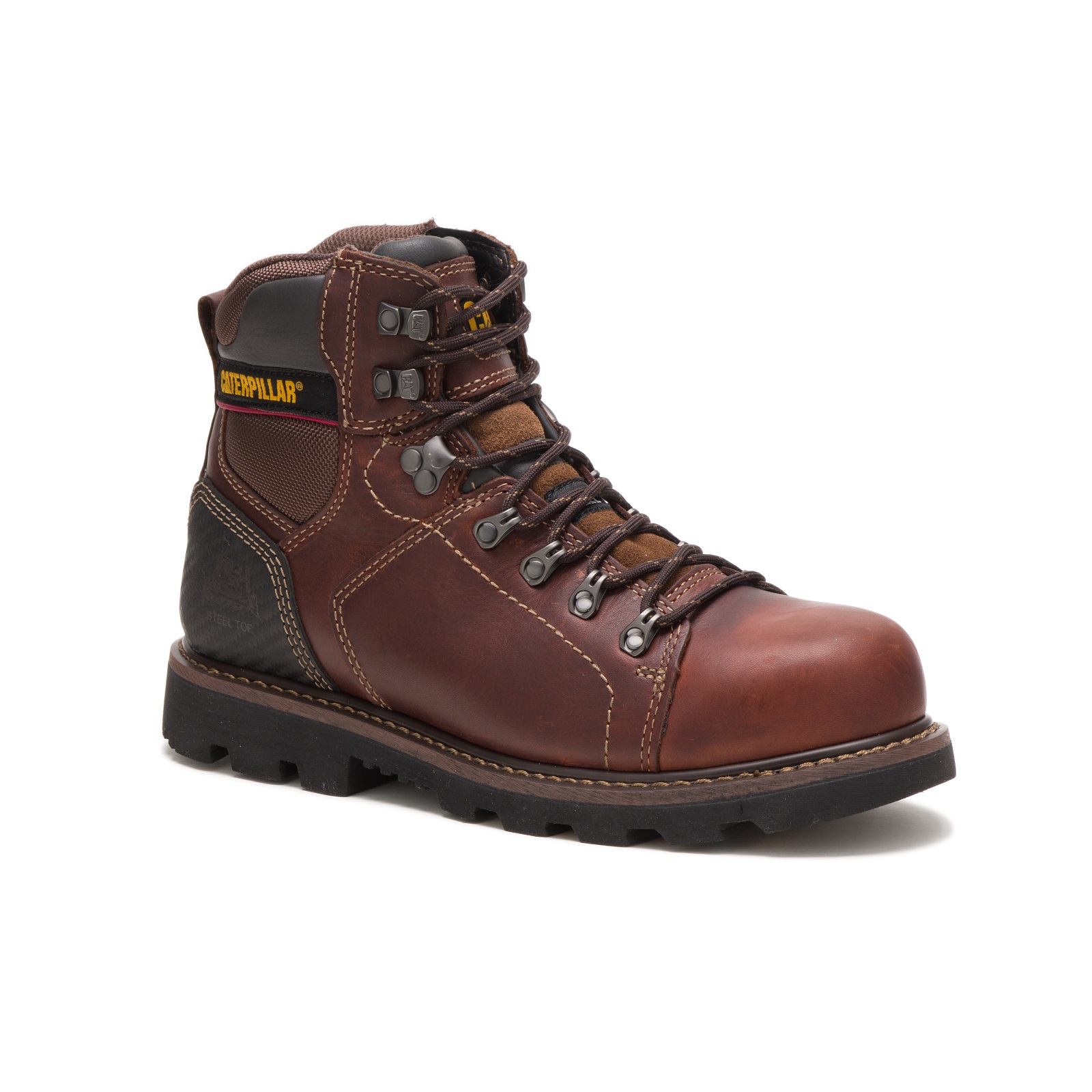 Cat Footwear Men's Alaska 2.0 6" Brown Steel Toe Boot - Wide Width Available