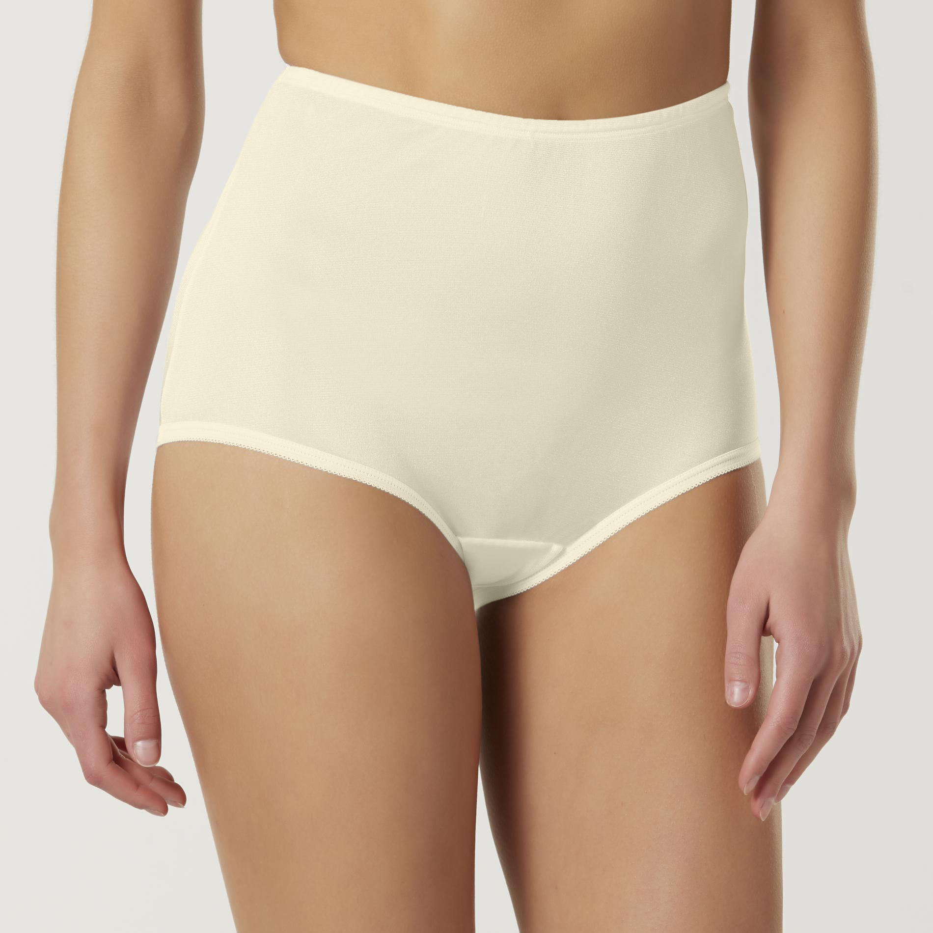 Women's nylon brief underwear clearance