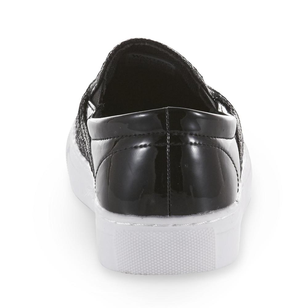 Wanted Women's Spangle Slip-On Sneaker - Black