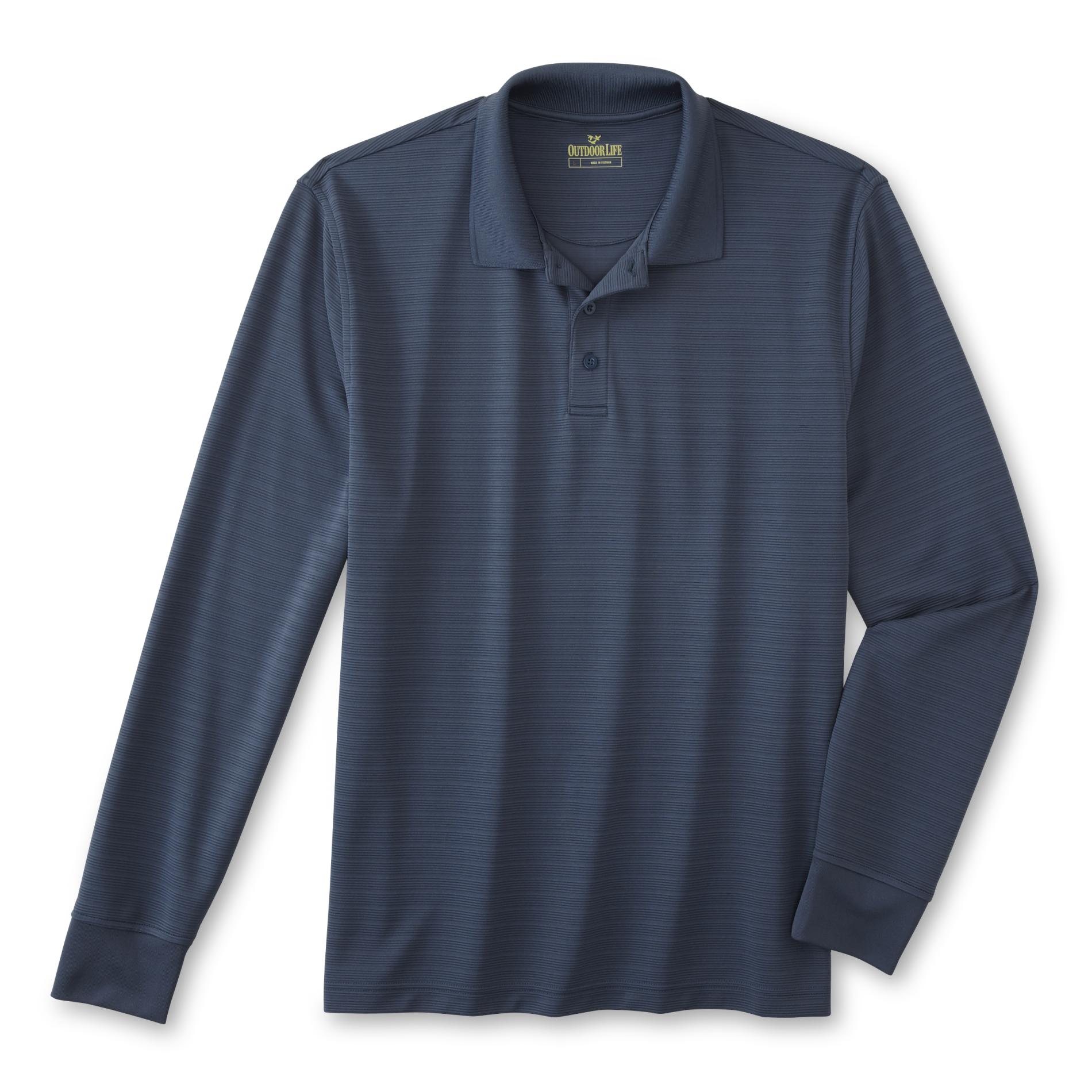 Outdoor Life&reg; Men's Long-Sleeve Polo Shirt