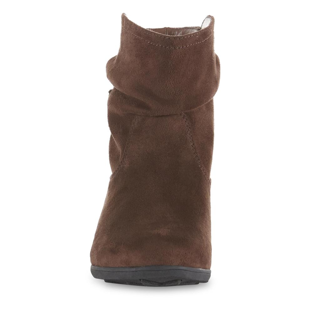 Simply Styled Women's Carter Slouch Ankle Boot - Dark Brown
