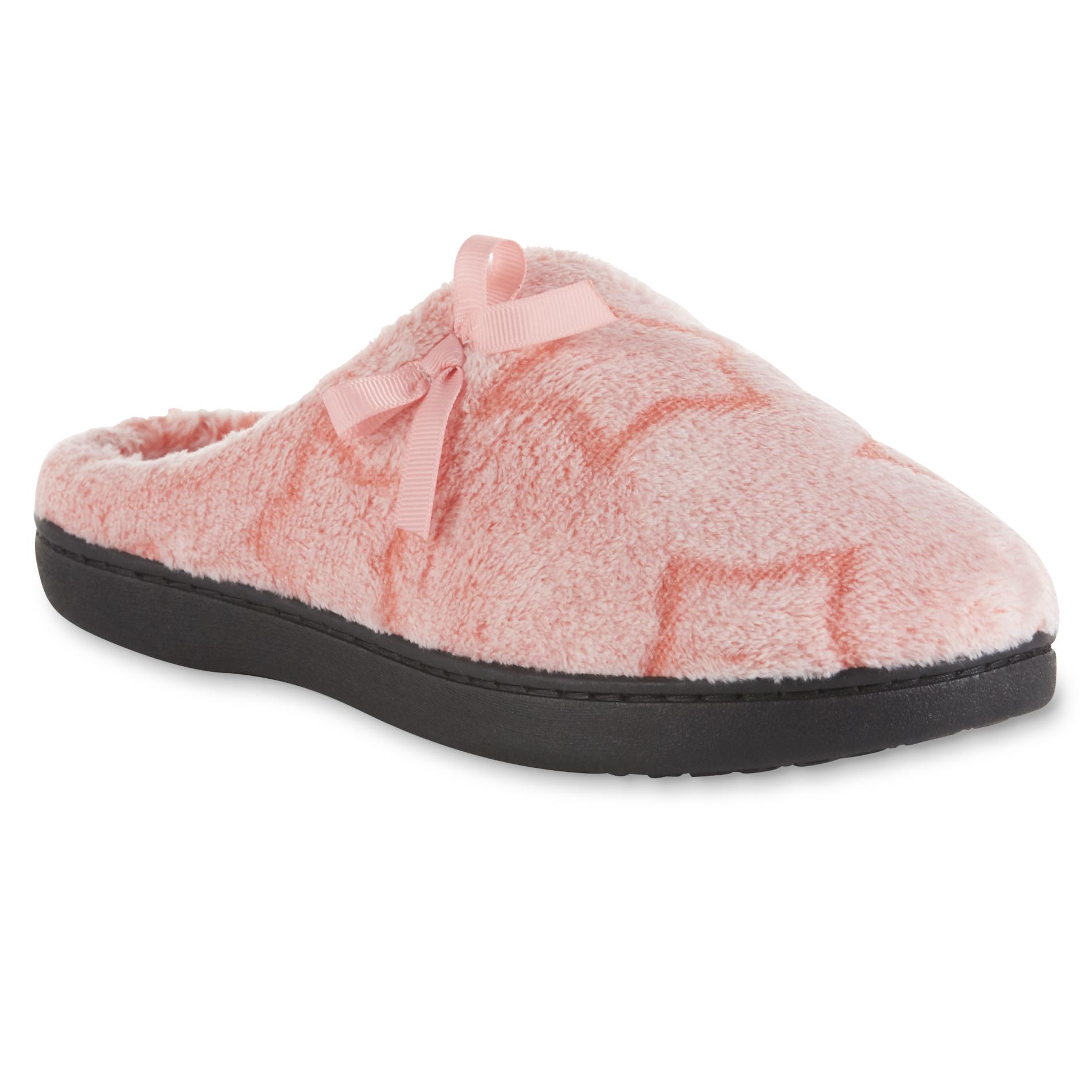 Joe Boxer Women's Mabel Scuff Slipper - Pink/Star