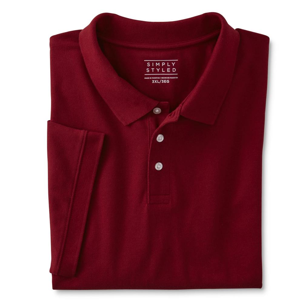 Simply Styled Men's Big & Tall Polo Shirt