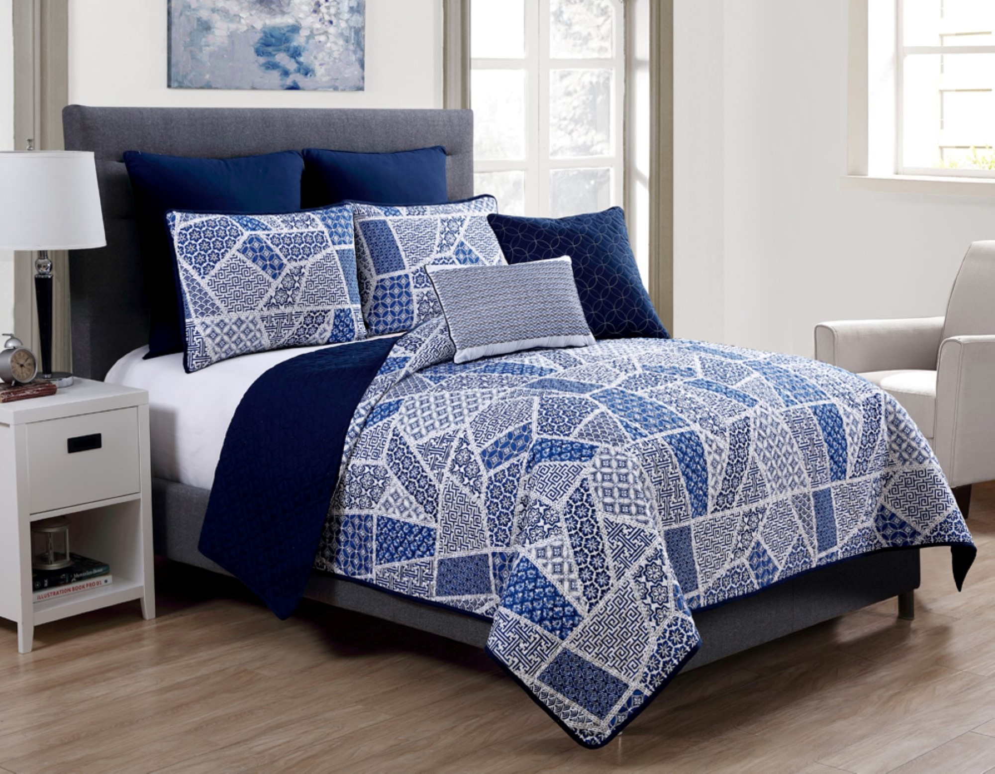 VCNY Home Ladera 7PC QUILT SET