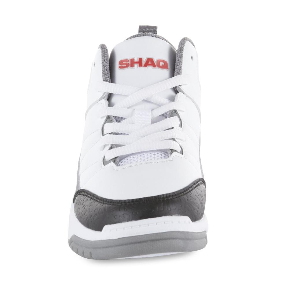 Shaq Boys' Press High-Top Basketball Shoe - White