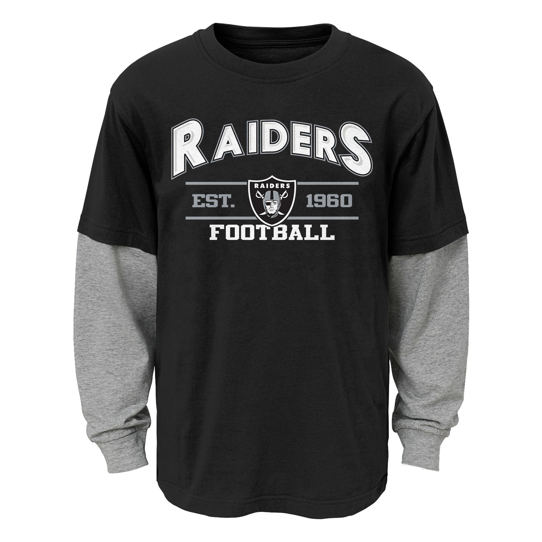 NFL Men’s Long Sleeve T-Shirt – Oakland Raiders, Size: Small NFL Men’s Long Sleeve T-Shirt – Oakland Raiders, Size: Small