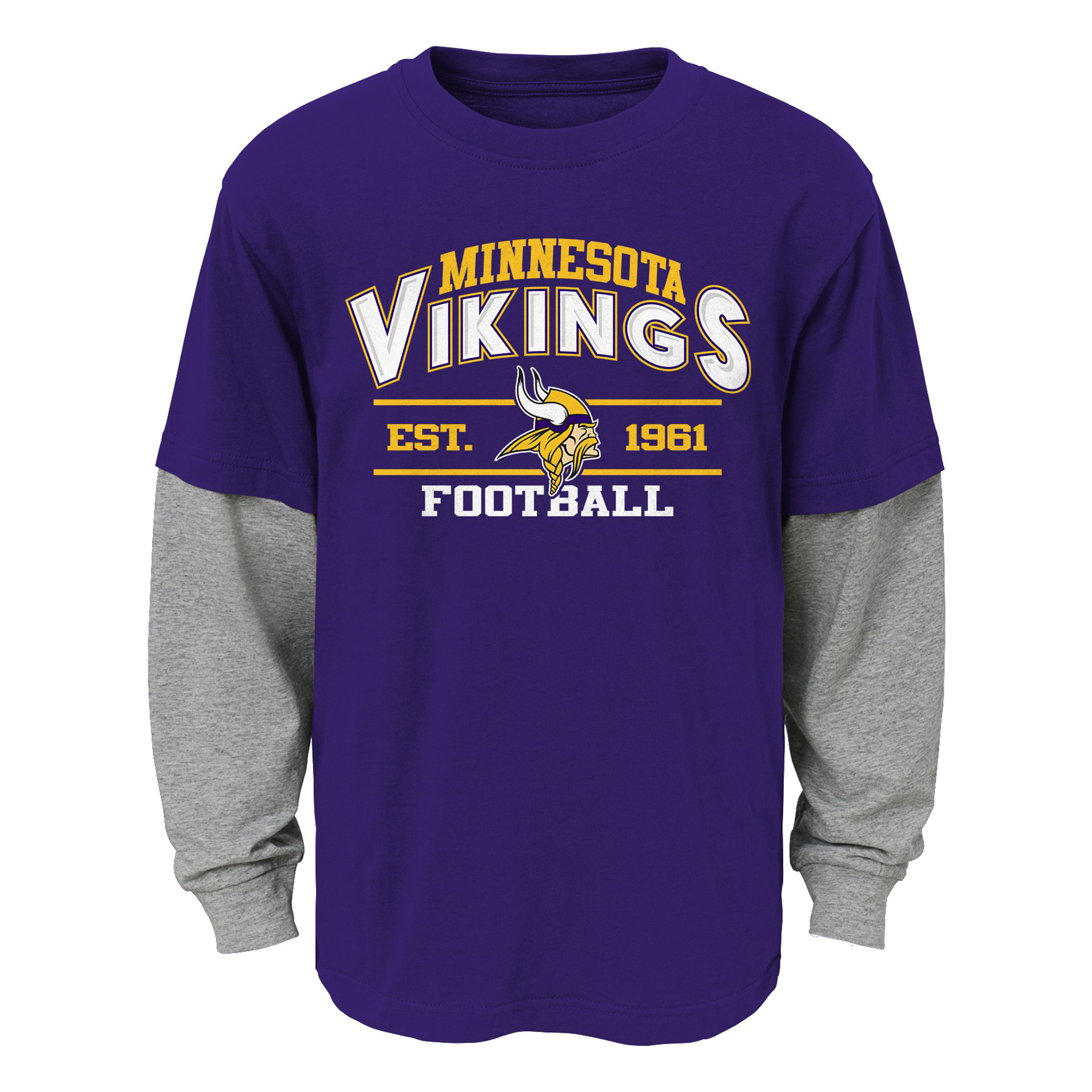 NFL Men’s Long Sleeve T-Shirt – Minnesota Vikings, Size: Small NFL Men’s Long Sleeve T-Shirt – Minnesota Vikings, Size: Small