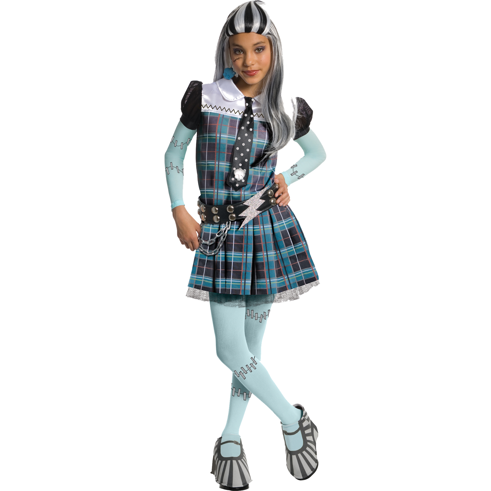 Rubie's Costume Co Girl's Deluxe Frankie Stein Costume - Monster High