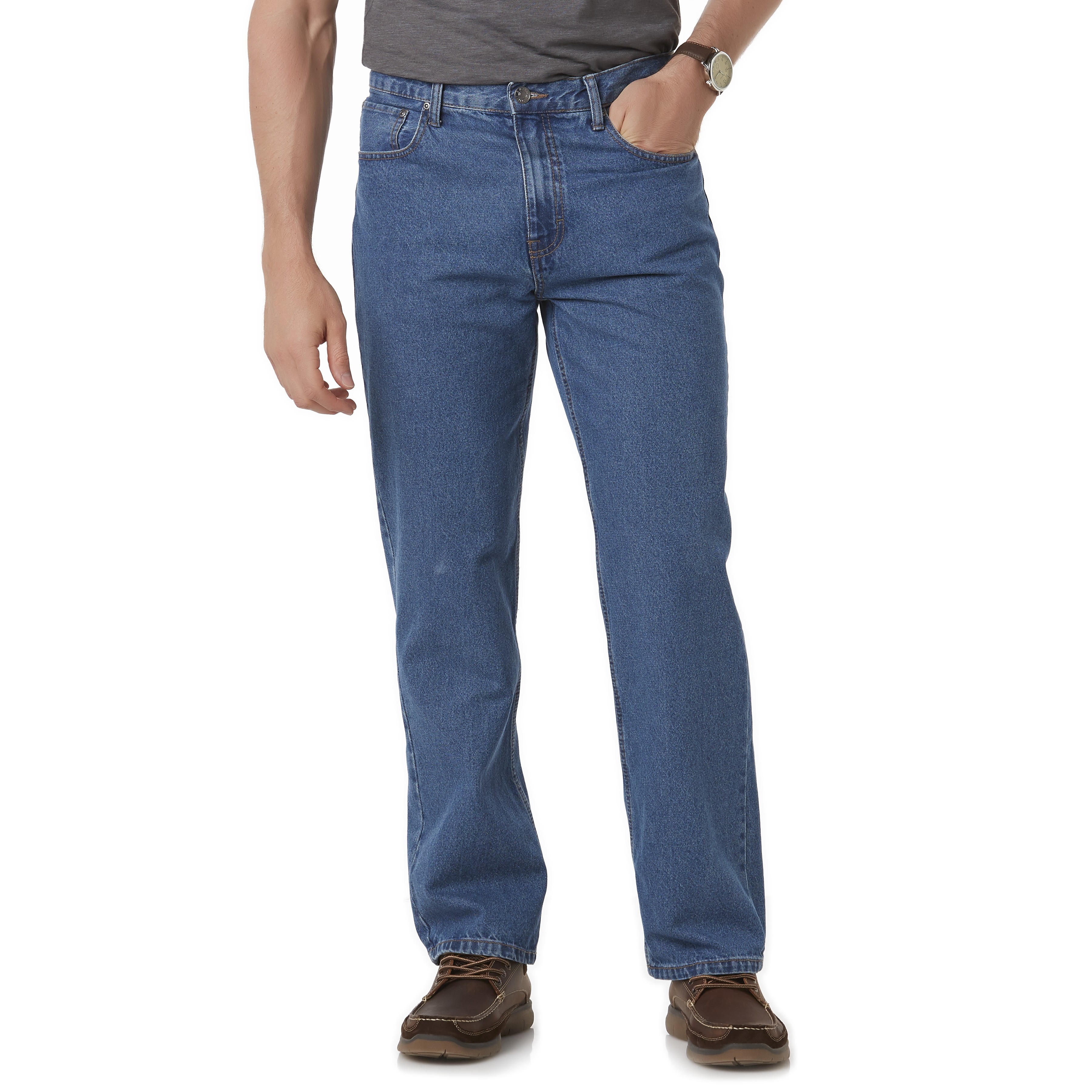 Basic Editions Big & Tall Men's Relaxed Fit Jeans | Shop Your Way ...