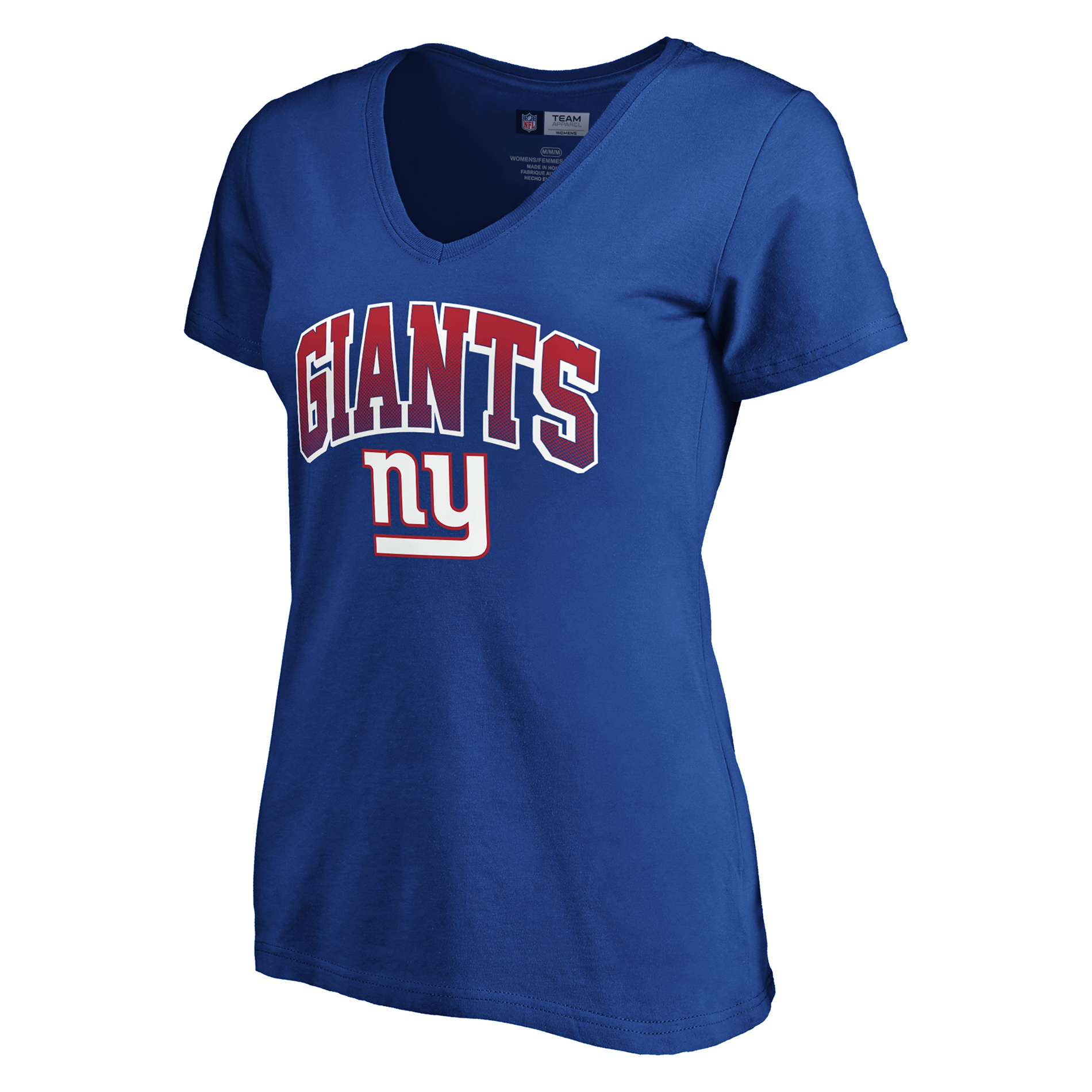 NFL Women&#8217;s V-Neck T-Shirt &#8211; New York Giants