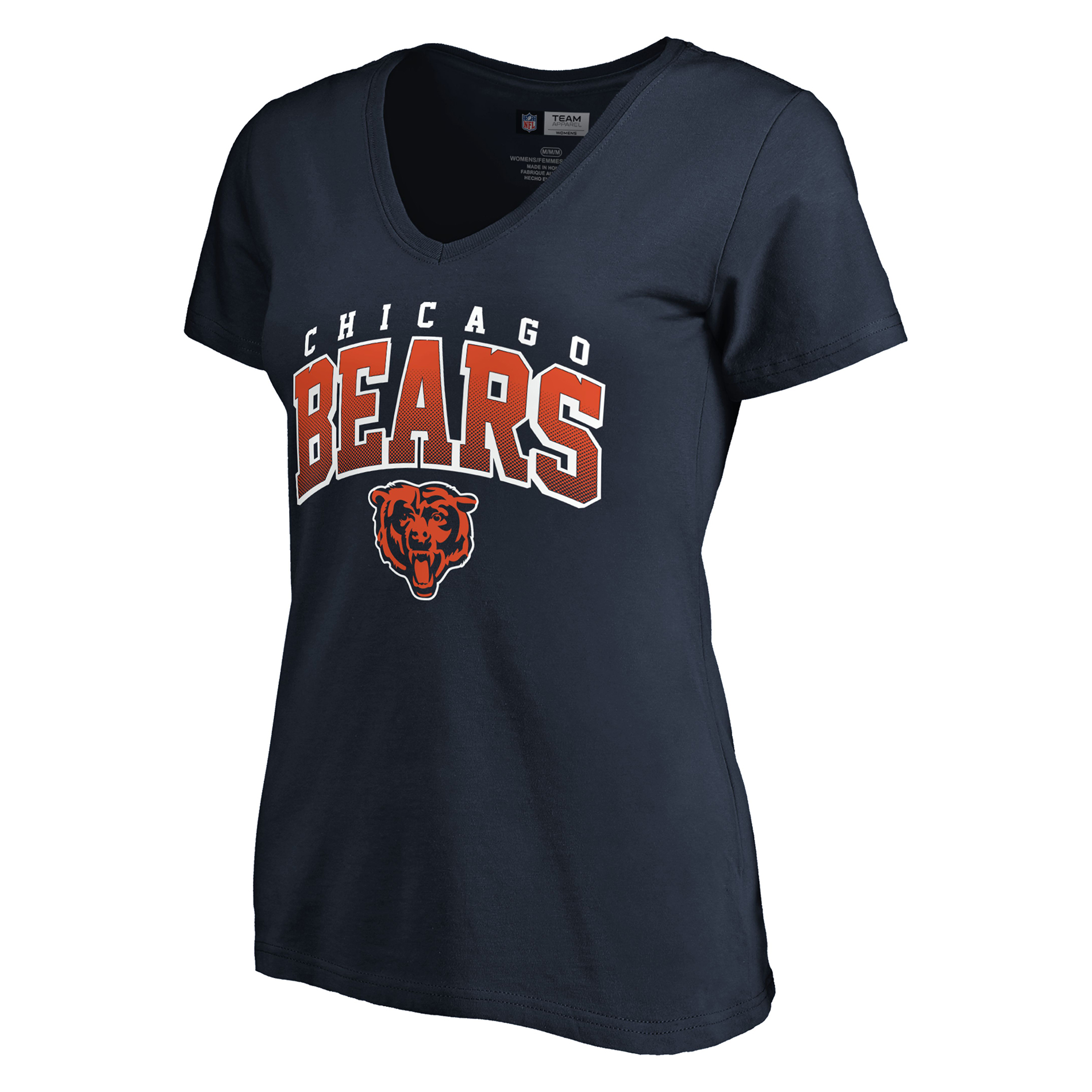 NFL Women’s V-Neck T-Shirt – Chicago Bears
