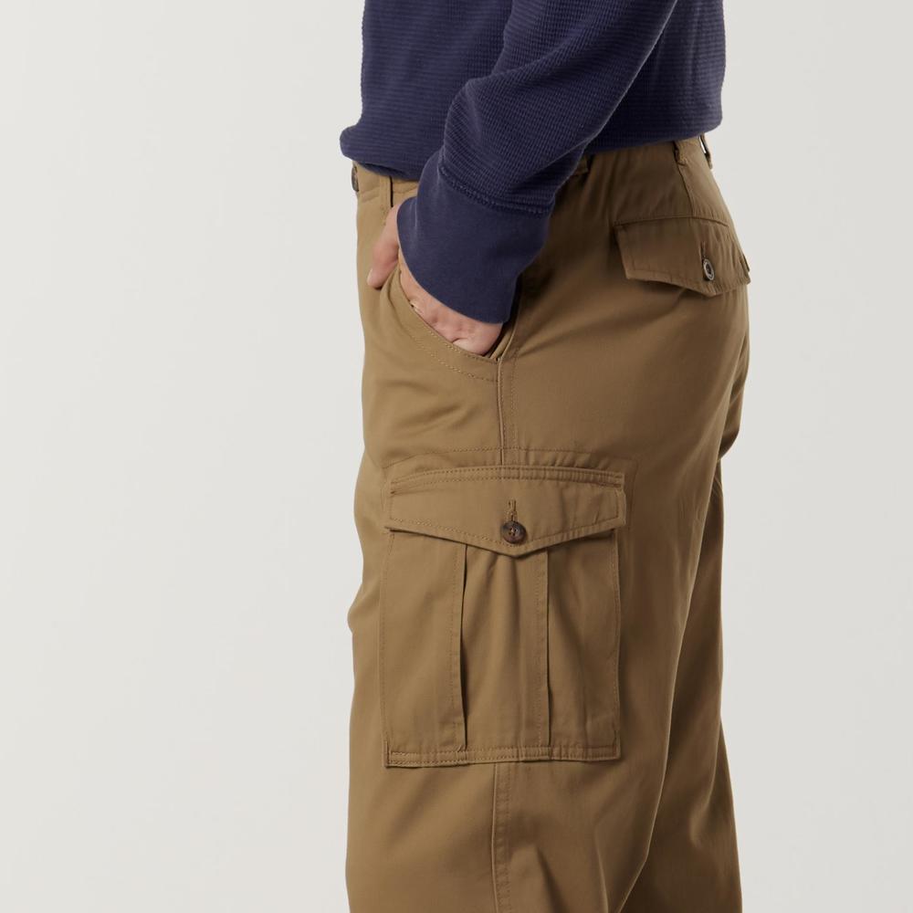 Outdoor Life Men's Fleece-Lined Cargo Pants