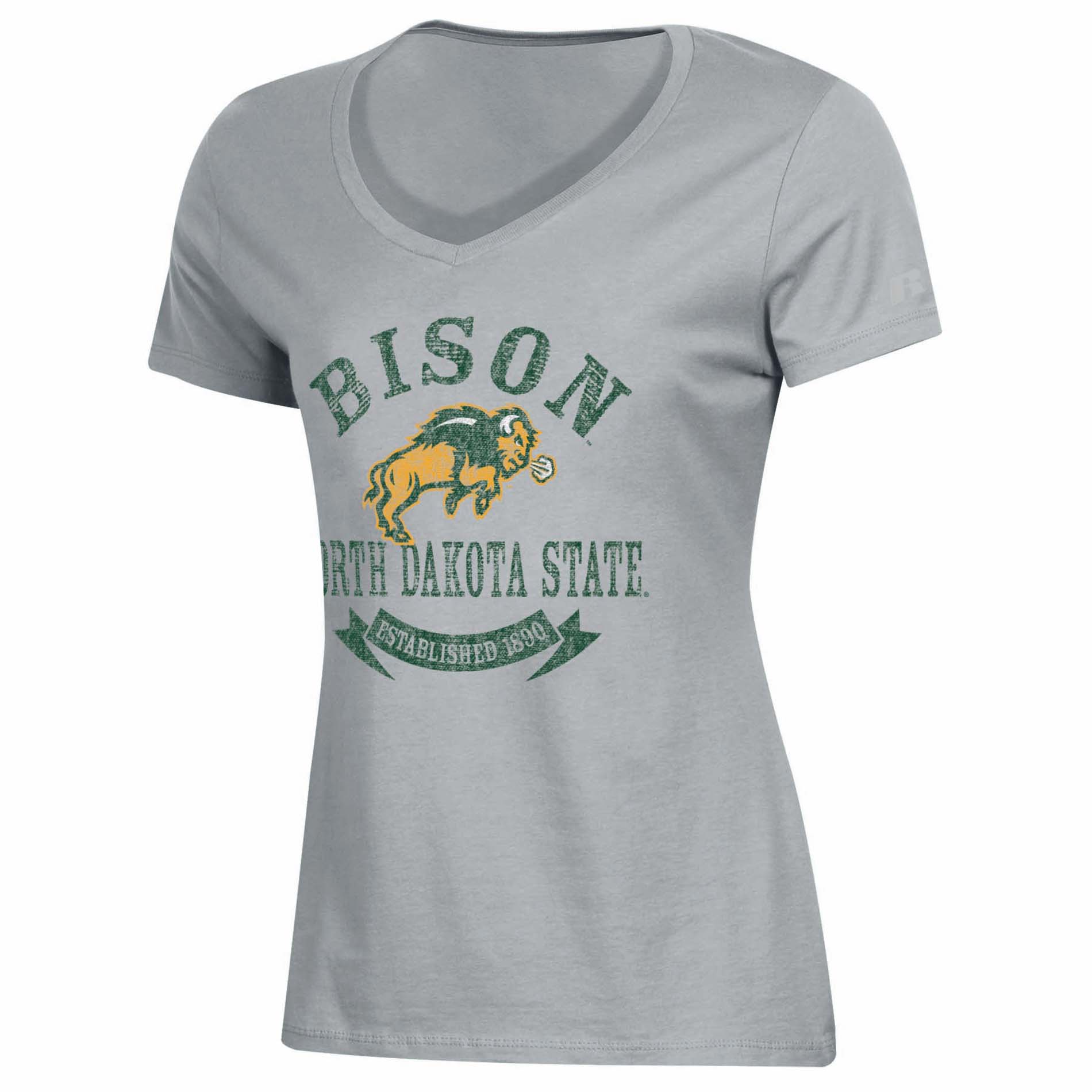 NCAA Women&#8217;s V-Neck T-Shirt &#8211; NDSU Bison