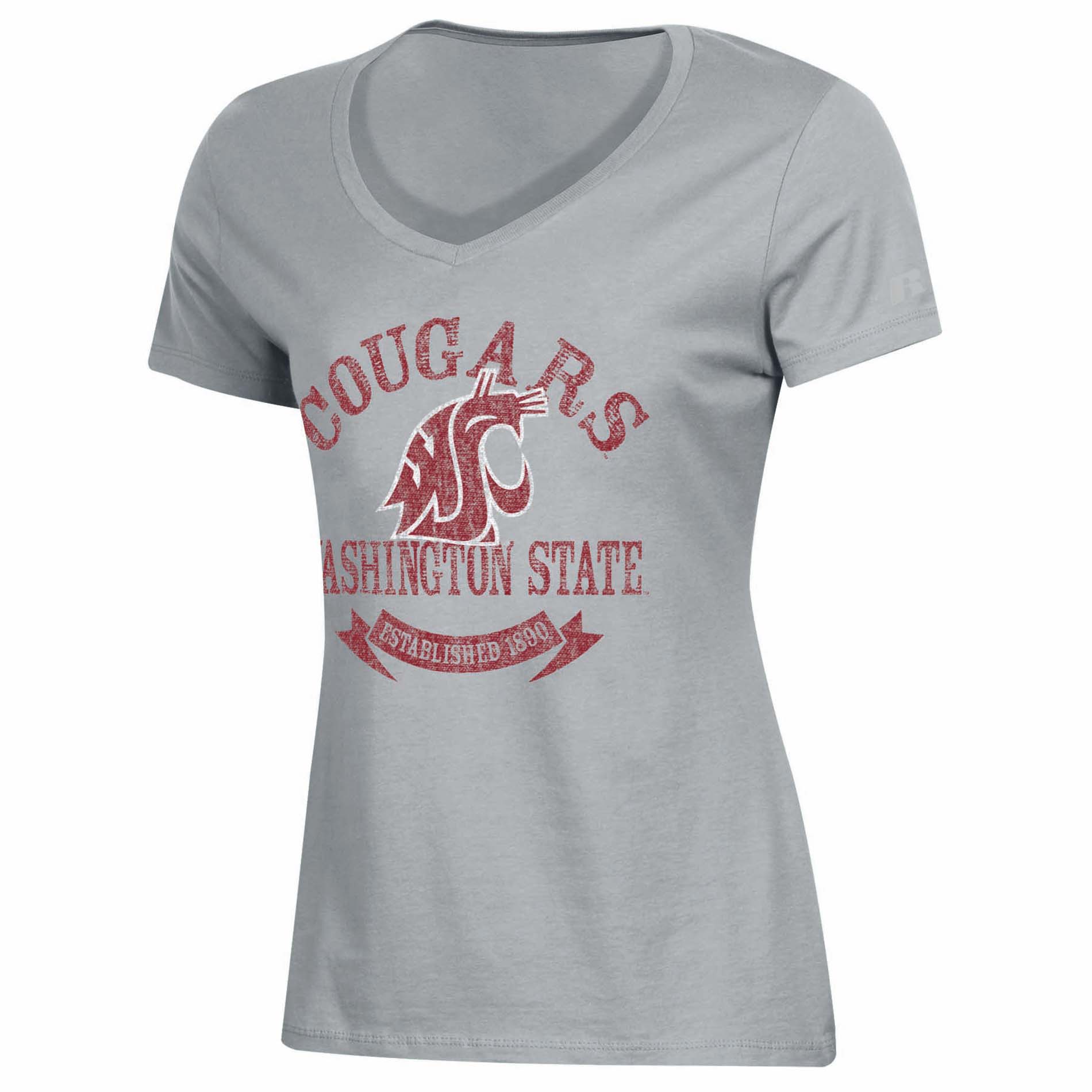 NCAA Women&#8217;s V-Neck T-Shirt &#8211; Washington State Cougars