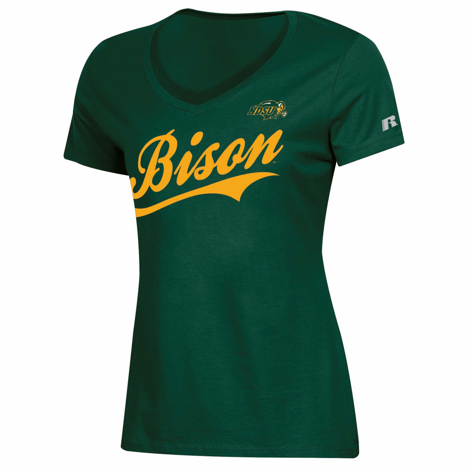 NCAA Women’s V-Neck T-Shirt – NDSU Bison, Size: Medium NCAA Women’s V-Neck T-Shirt – NDSU Bison, Size: Medium