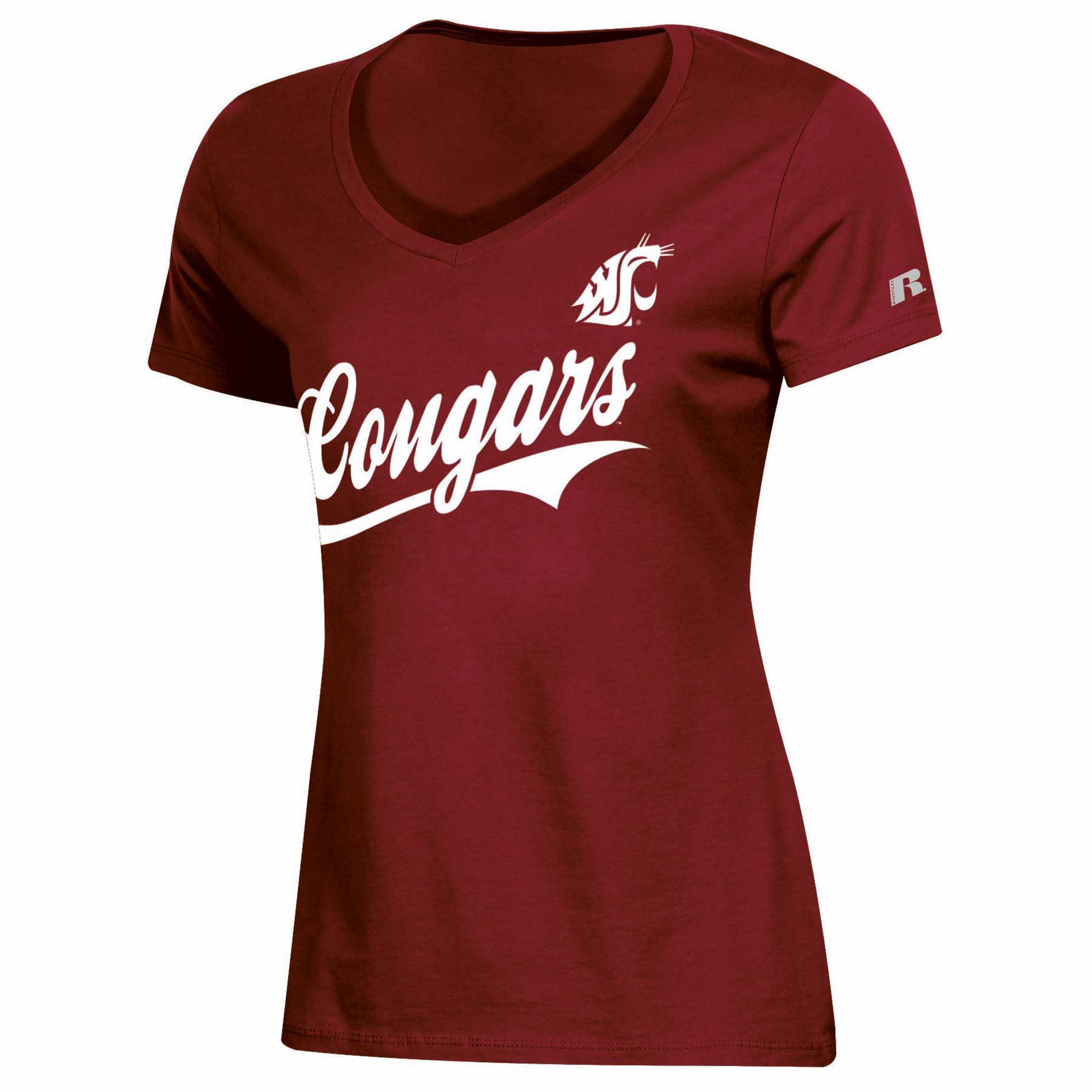 NCAA Women’s V-Neck T-Shirt – Washington State Cougars, Size: Small NCAA Women’s V-Neck T-Shirt – Washington State Cougars, Size: Small