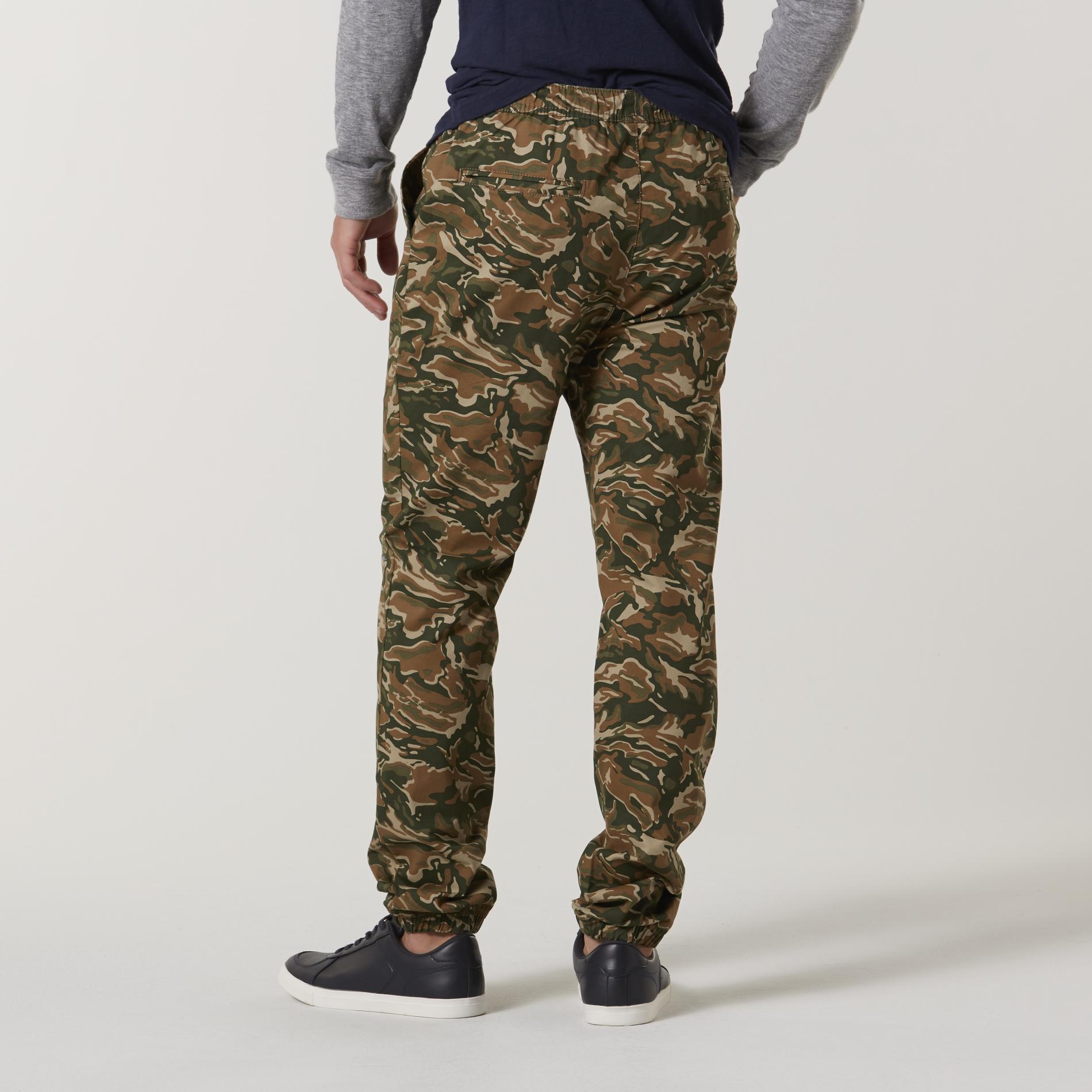 camo twill pants