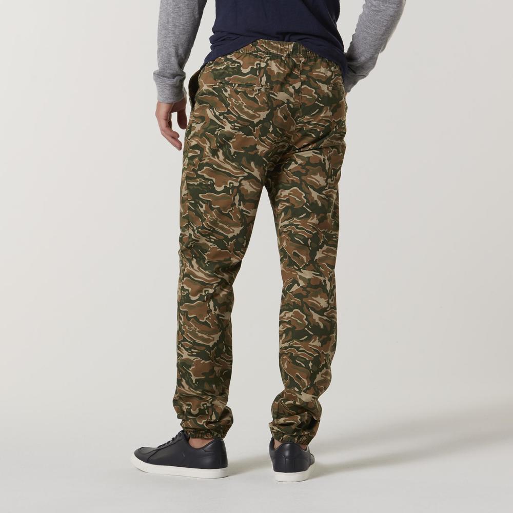 Roebuck & Co. Young Men's Twill Jogger Pants - Camouflage
