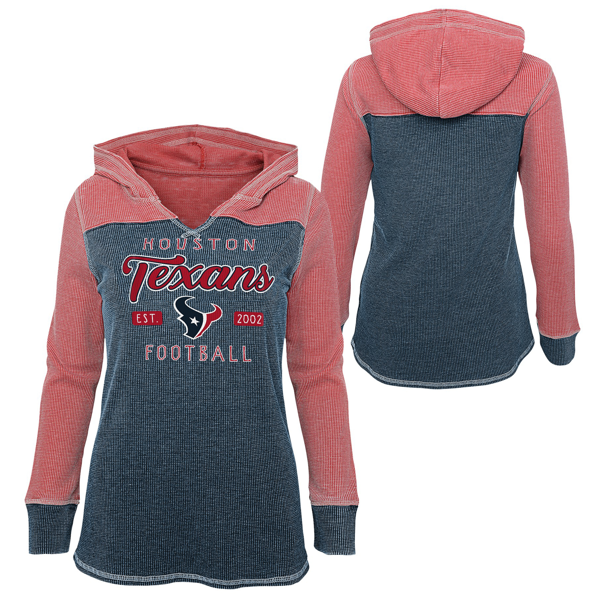 NFL Girls’ Long Sleeve Hoodie Sweatshirt – Houston Texans, Size: Medium NFL Girls’ Long Sleeve Hoodie Sweatshirt – Houston Texans, Size: Medium