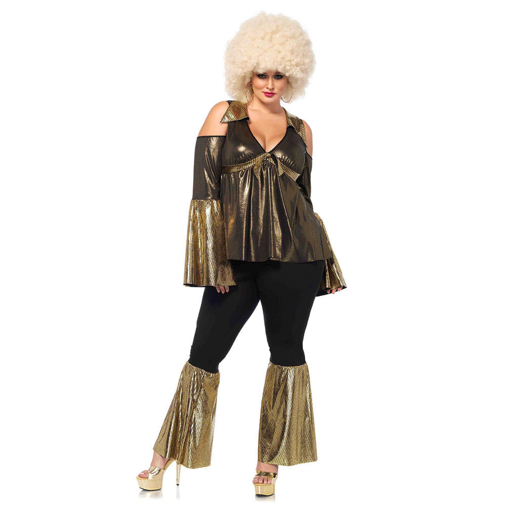 Leg Avenue  Plus Size 2 Piece Disco Diva Costume