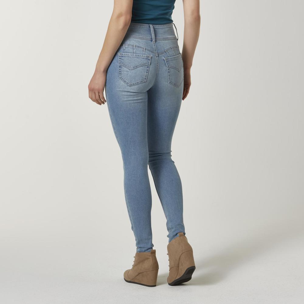 Paisley Sky Women's Mid-Rise Skinny Jeans