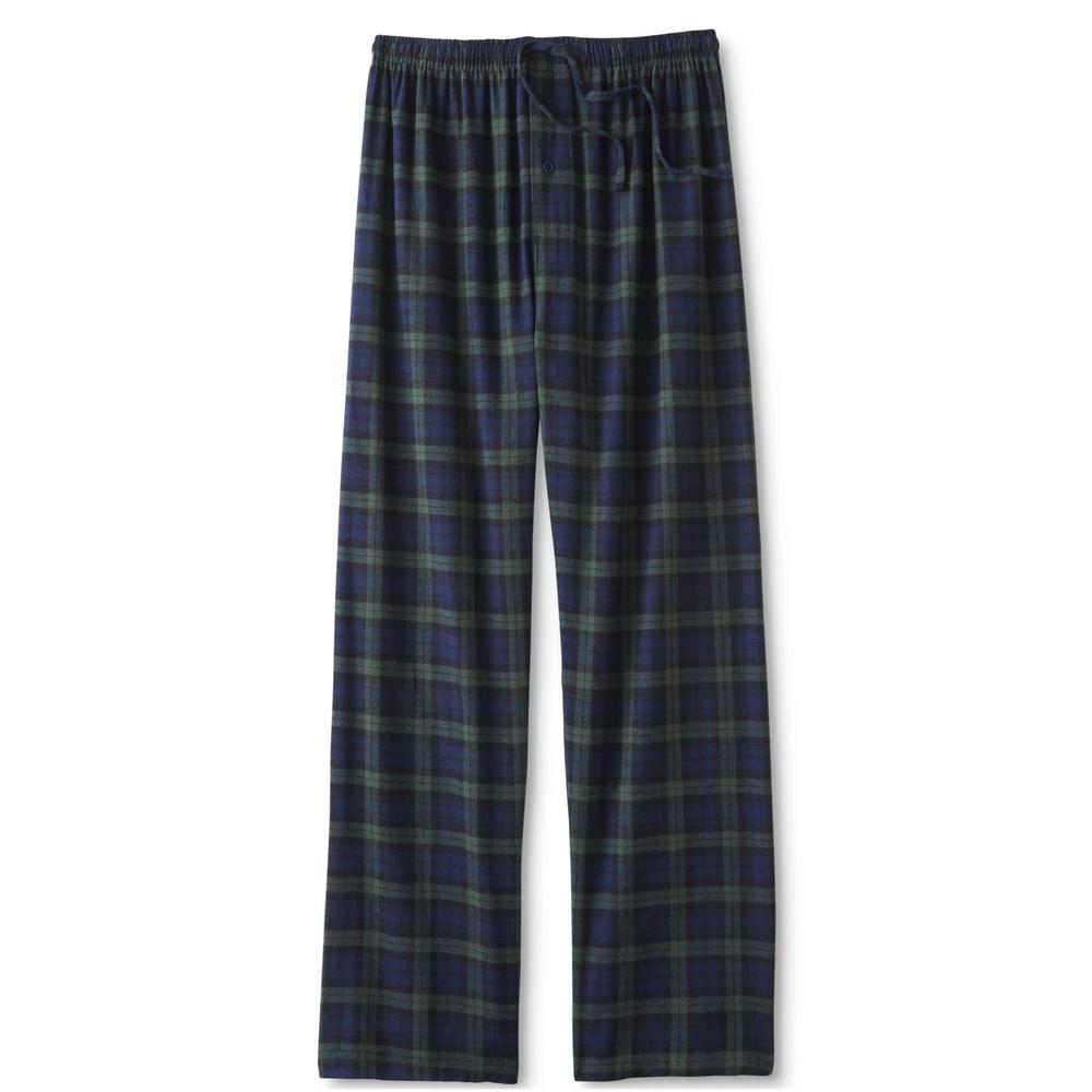 Hanes Men's Flannel Pajama Shirt & Pants - Plaid