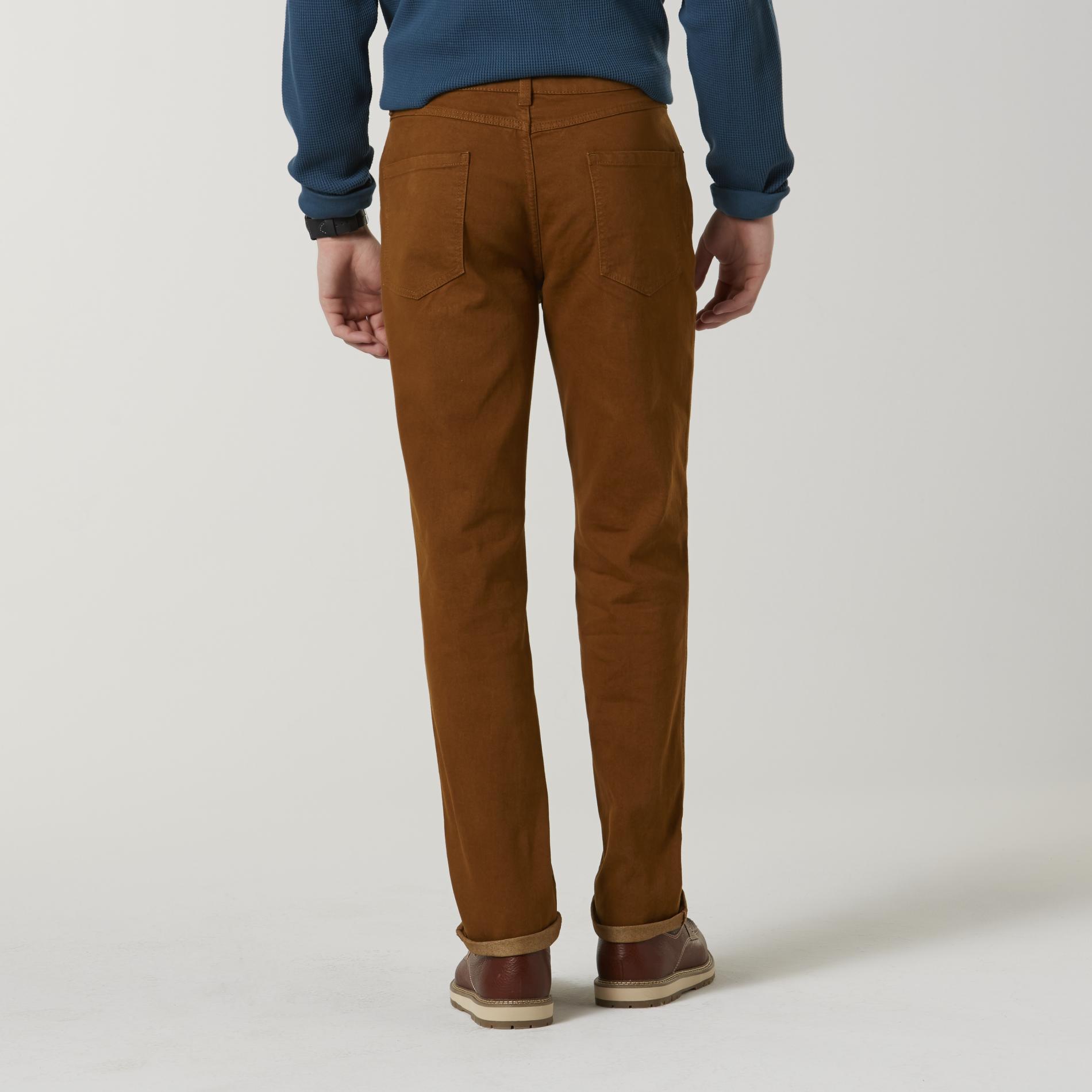 straight cut pants mens