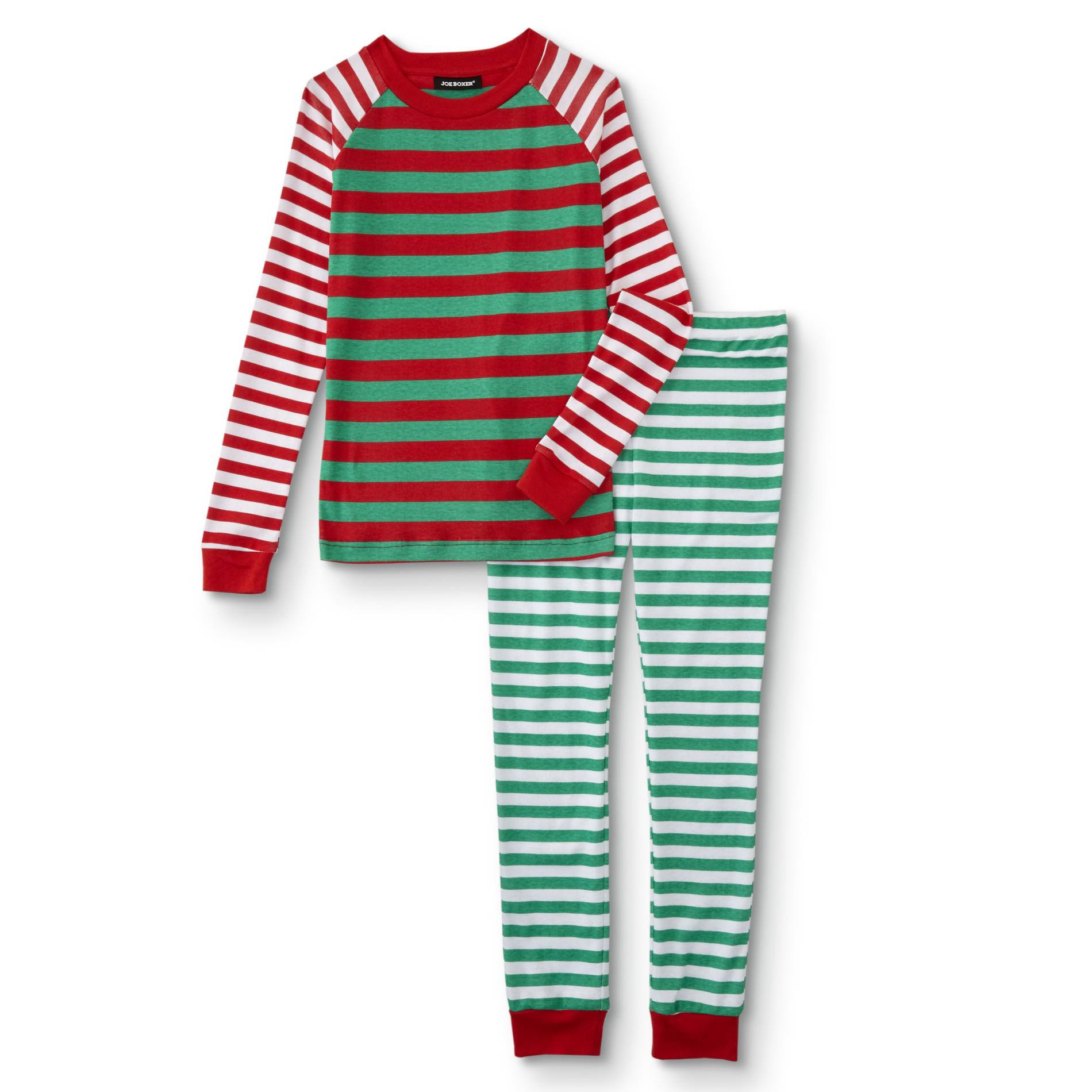 Joe Boxer Kids' Christmas Pajama Shirt & Jogger Pants - Elf