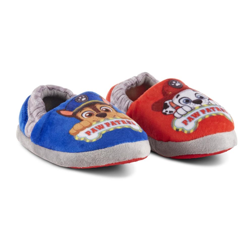 Character Toddler Boys' PAW Patrol Slippers - Blue/Red