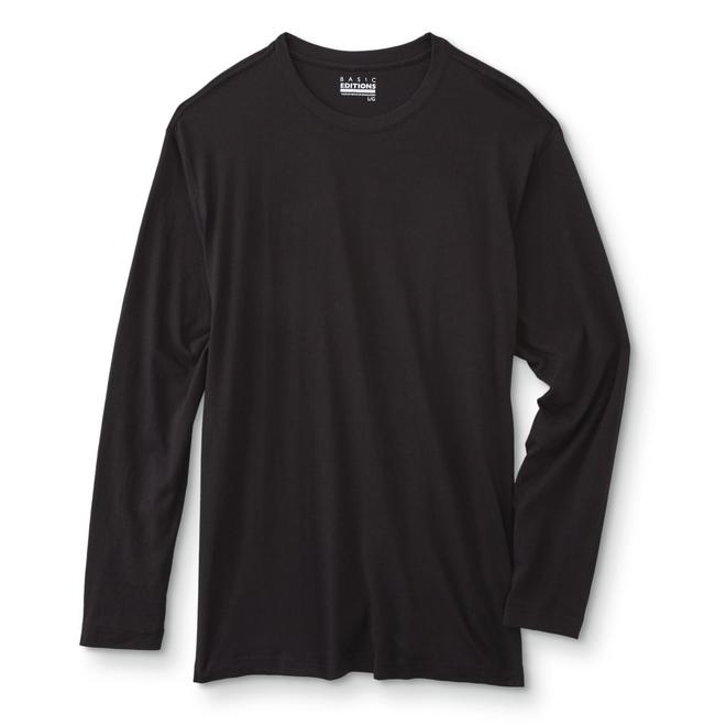 Basic Editions Men's Big & Tall Long-Sleeve T-Shirt