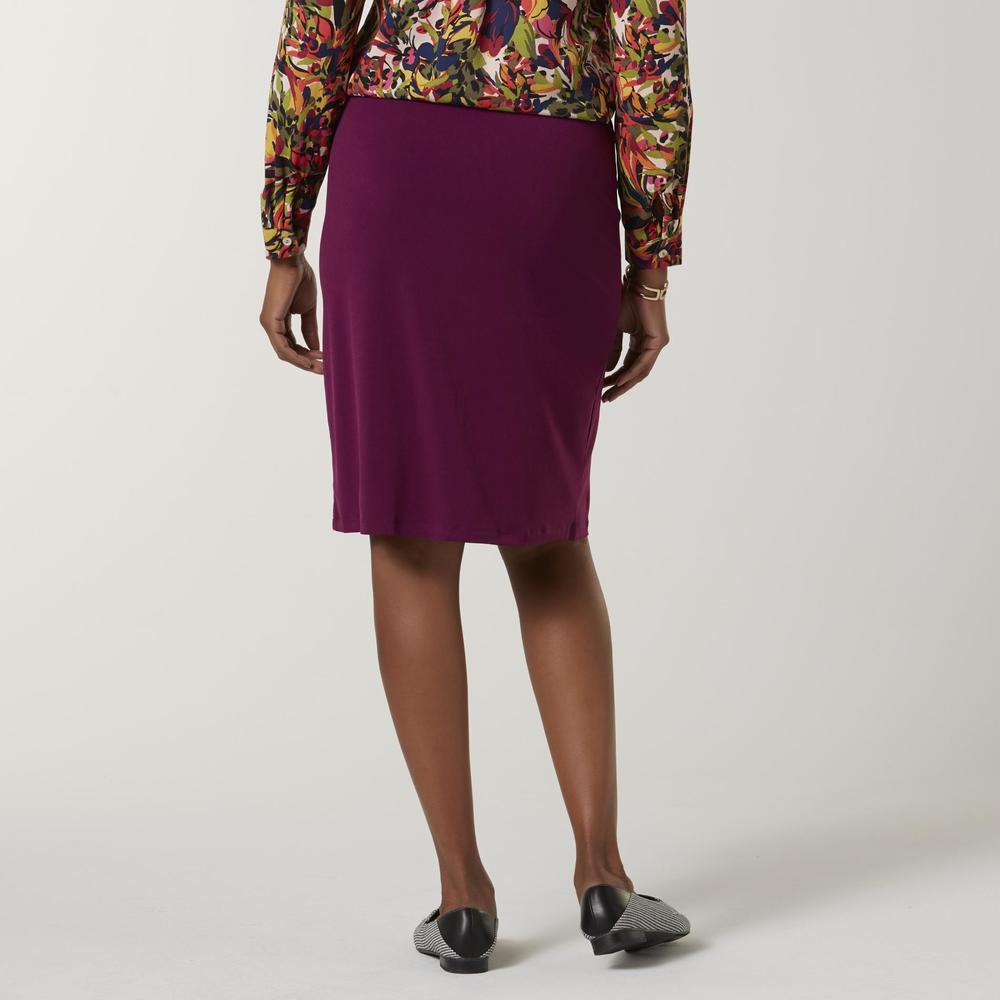 Jaclyn Smith Women's Pencil Skirt