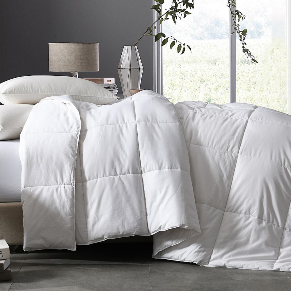 CottonLux  Soft and Warm 500 Thread Count Cotton Cover All Natural Breathable Hypoallergenic Cotton Comforter