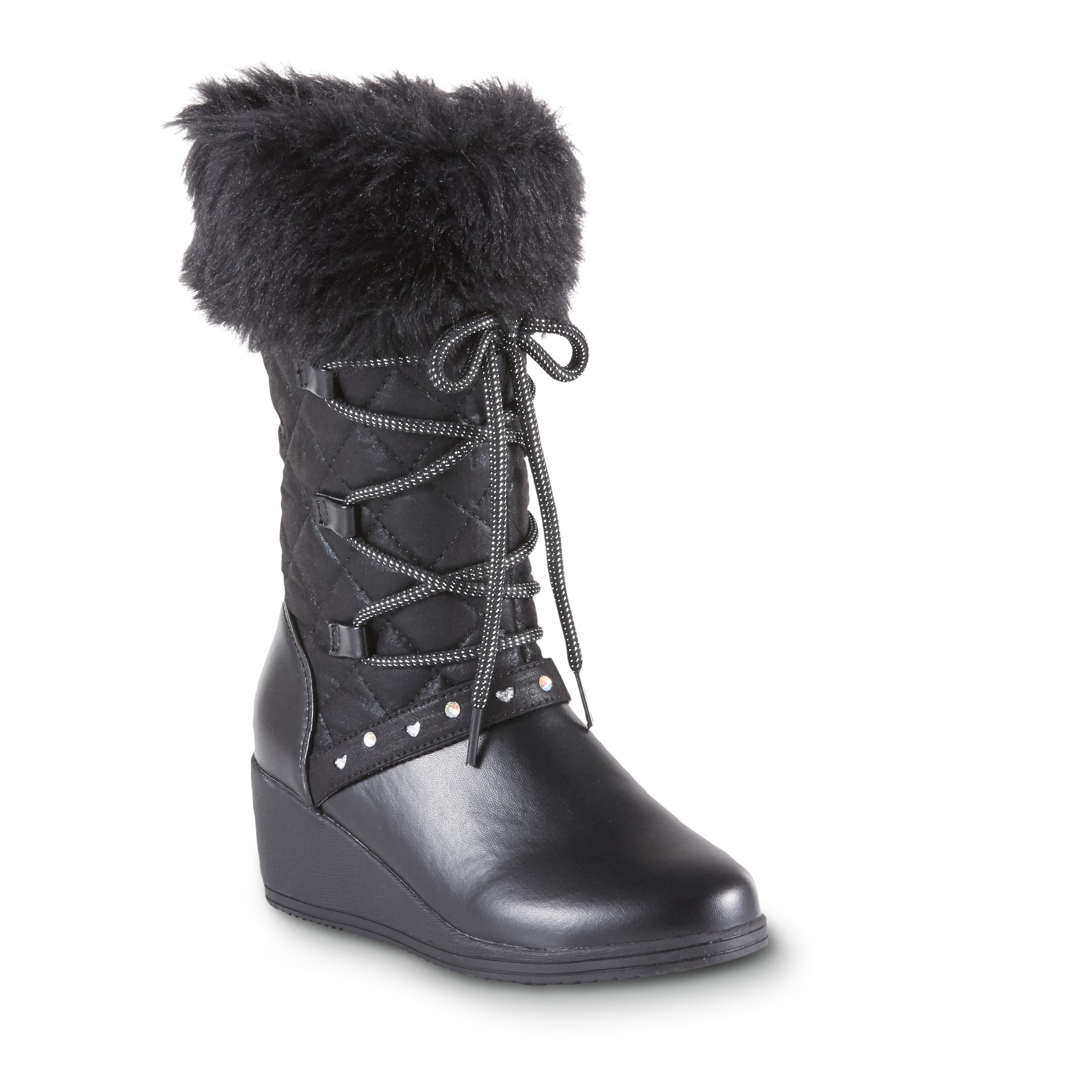 Roebuck & Co. Girls' Mika Winter Boot - Black